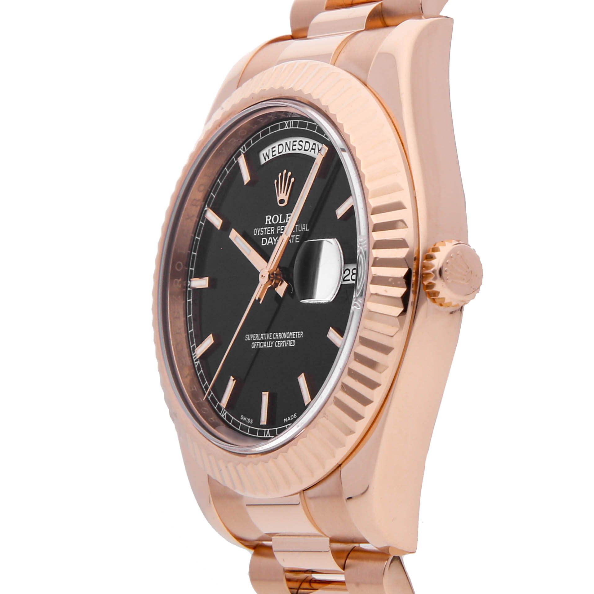 Rolex Super Clone Watch : Day-Date 218235 BLK IX PRS