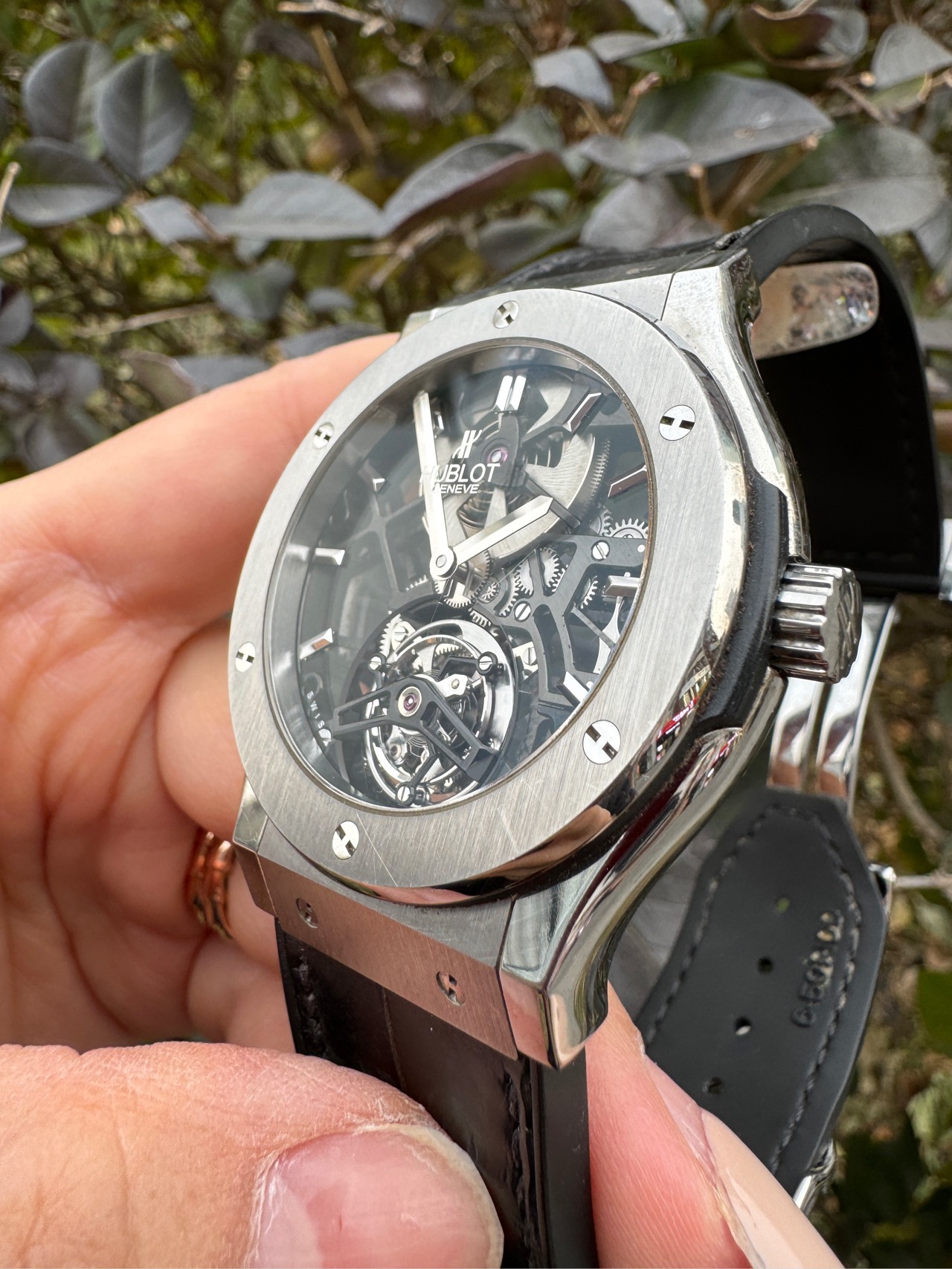 Hublot Classic Skeleton Replica