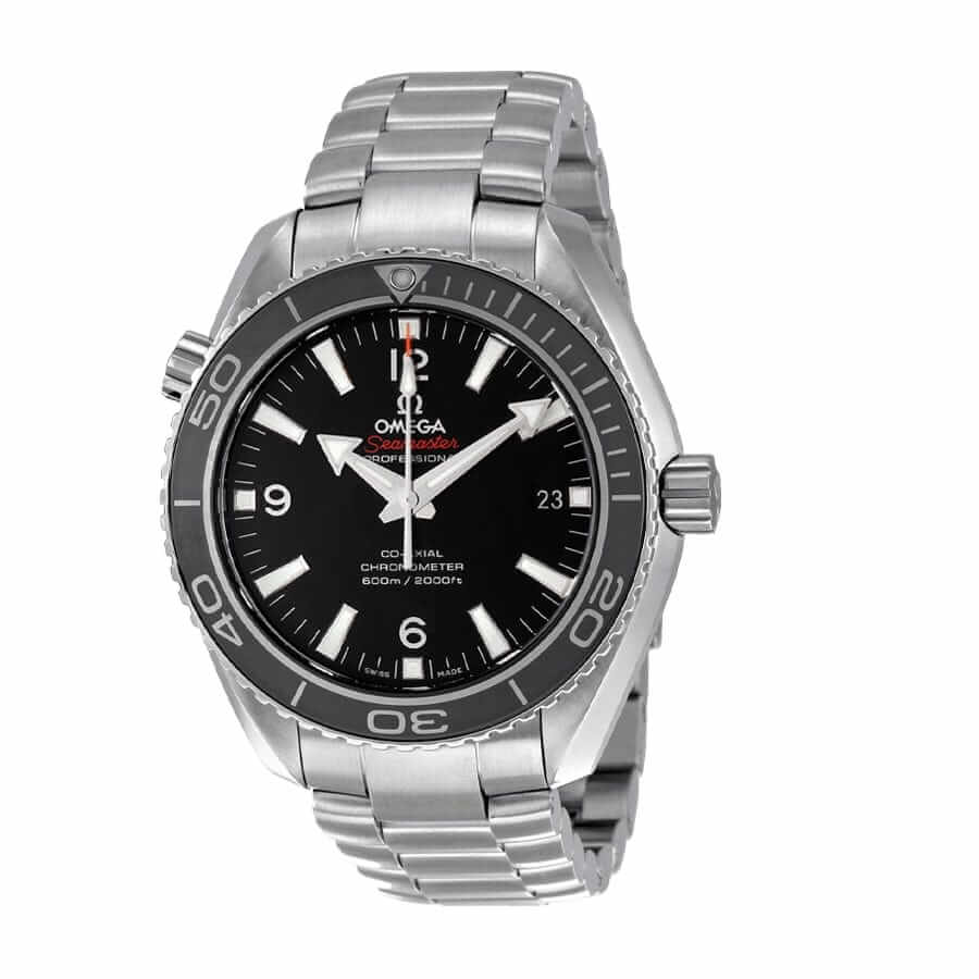 Omega Seamaster Planet Ocean 600 Meters Co-Axial Black Dial Men's Watch
