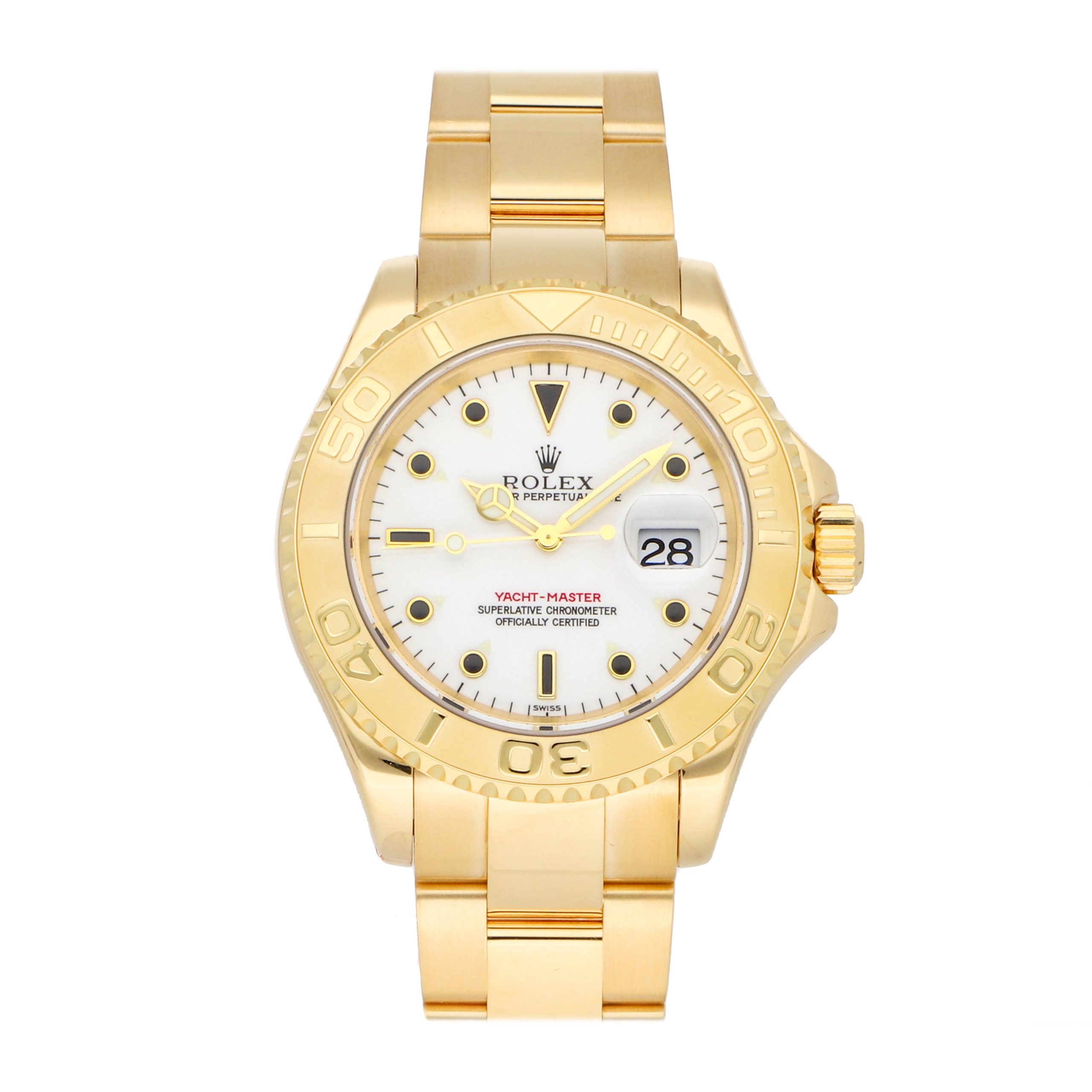 Rolex Super Clone Watch : Yacht-Master 16628 WHT IX OYS