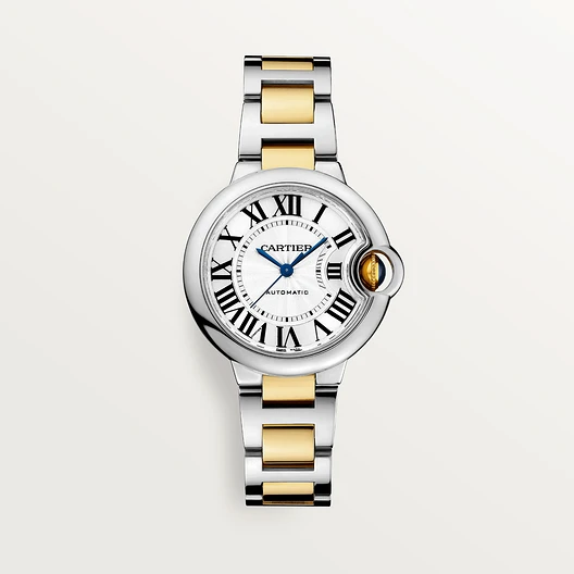 CARTIER BALLON BLEU Gold mix 33mm W2BB0029