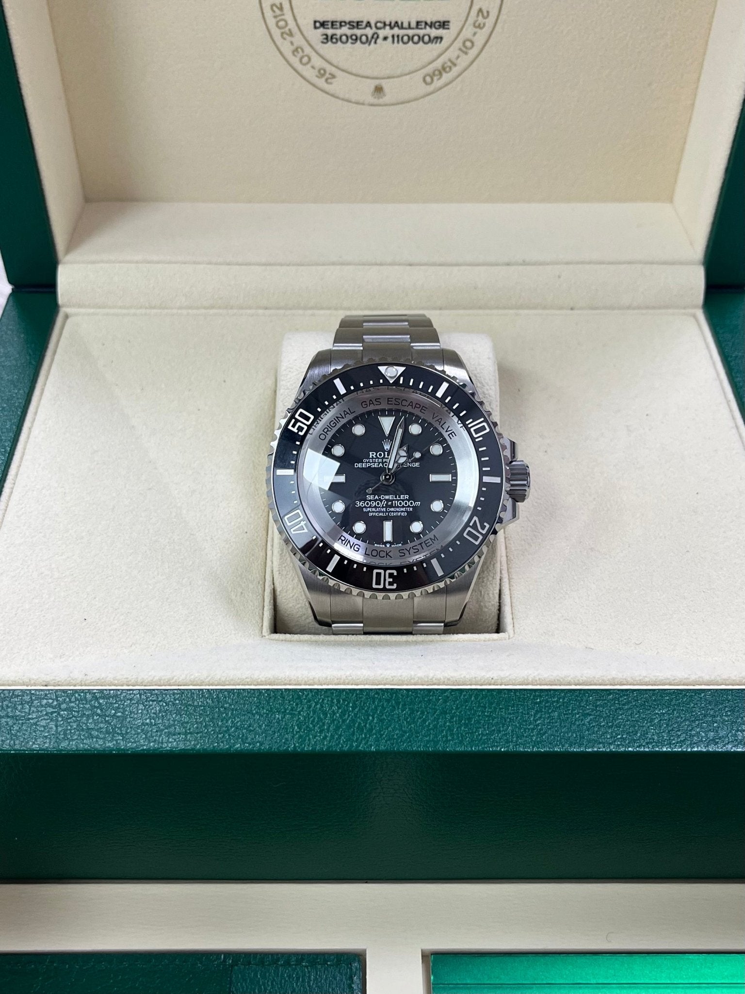 Rolex Sea-Dweller Deepsea Challenge Black Dial 50mm RLX Titanium 126067