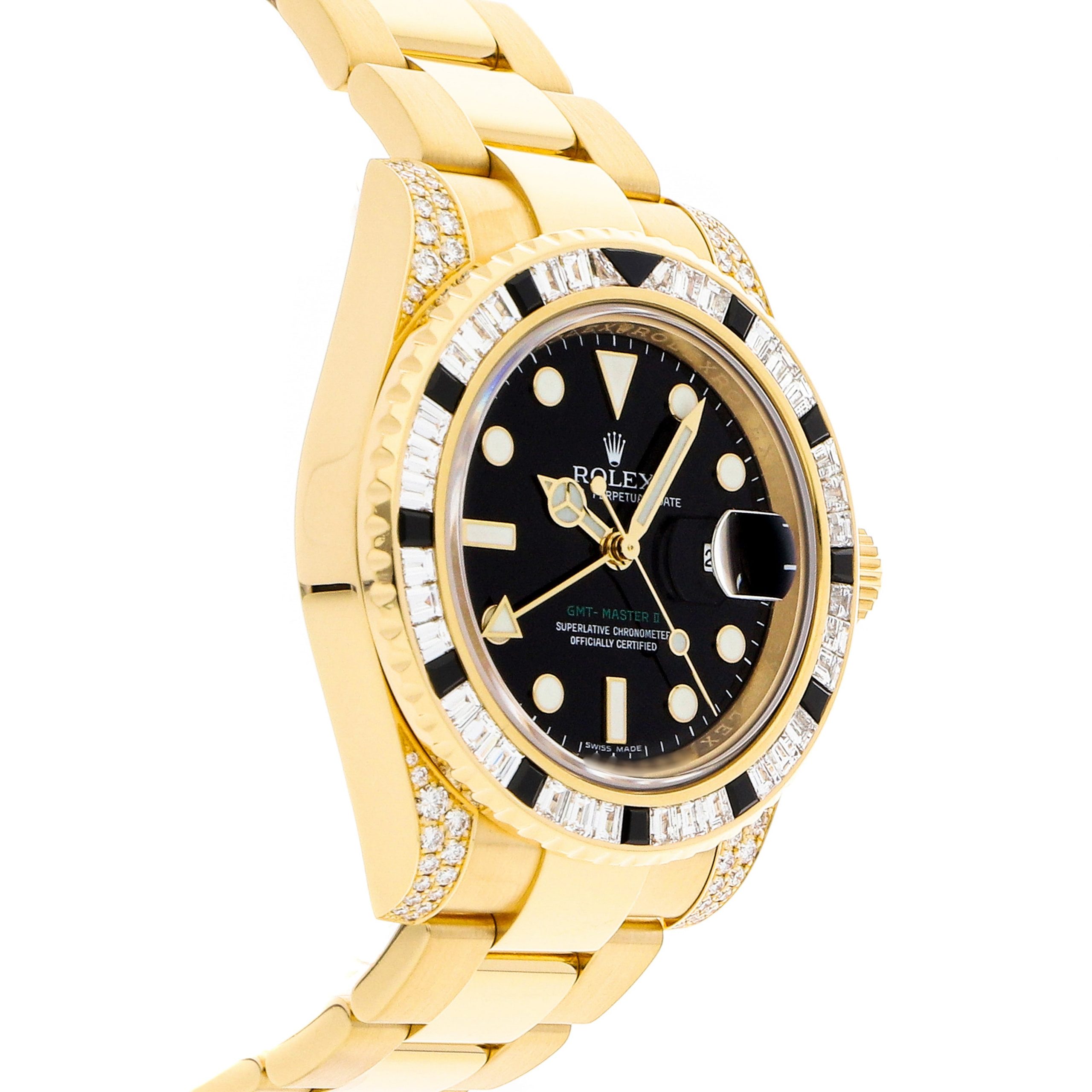 Rolex Super Clone Watch : GMT-Master II 116758SANR BLK OYS