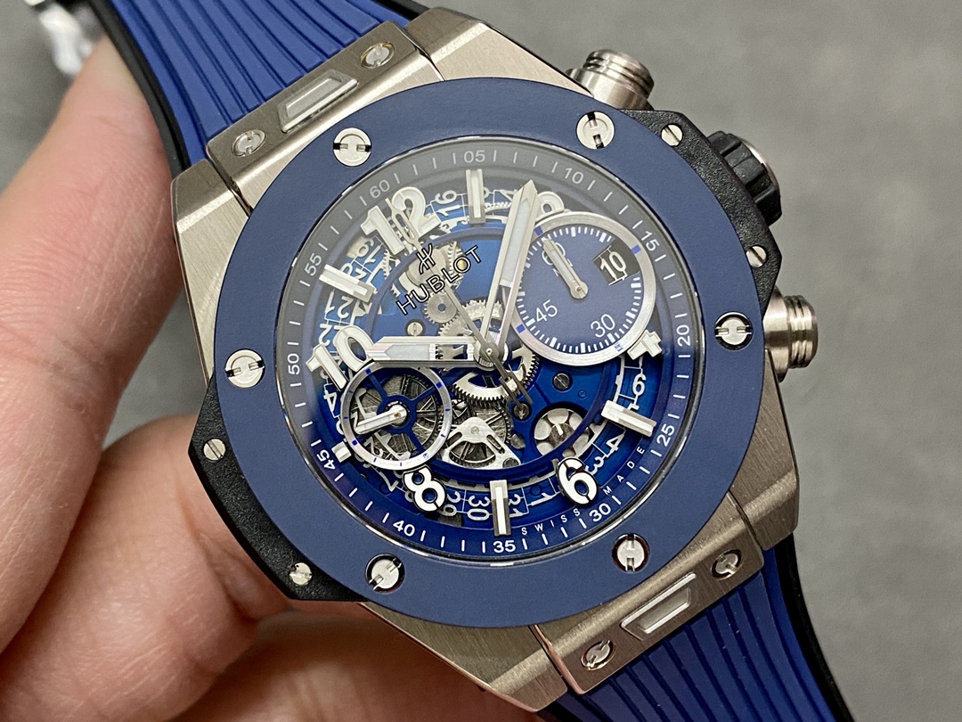 Hublot Big Bang Unico Titanium Blue Ceramic 42mm