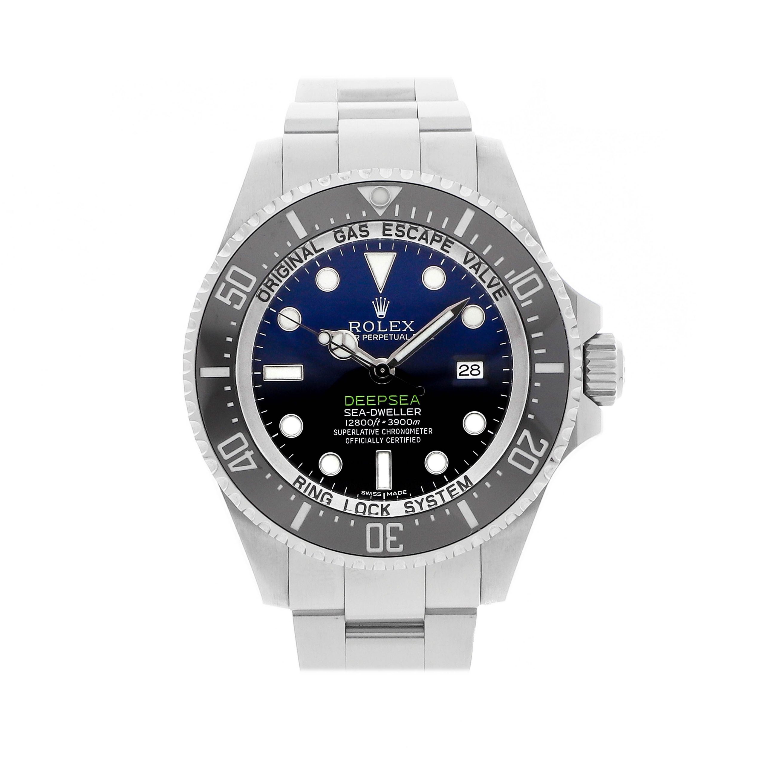 Rolex Super Clone Watch : Sea-Dweller Deepsea “Deep Blue” 116660-0003