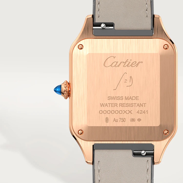 CARTIER SANTOS-DUMONT Rose Gold Mix 43.5mm WGSA0021
