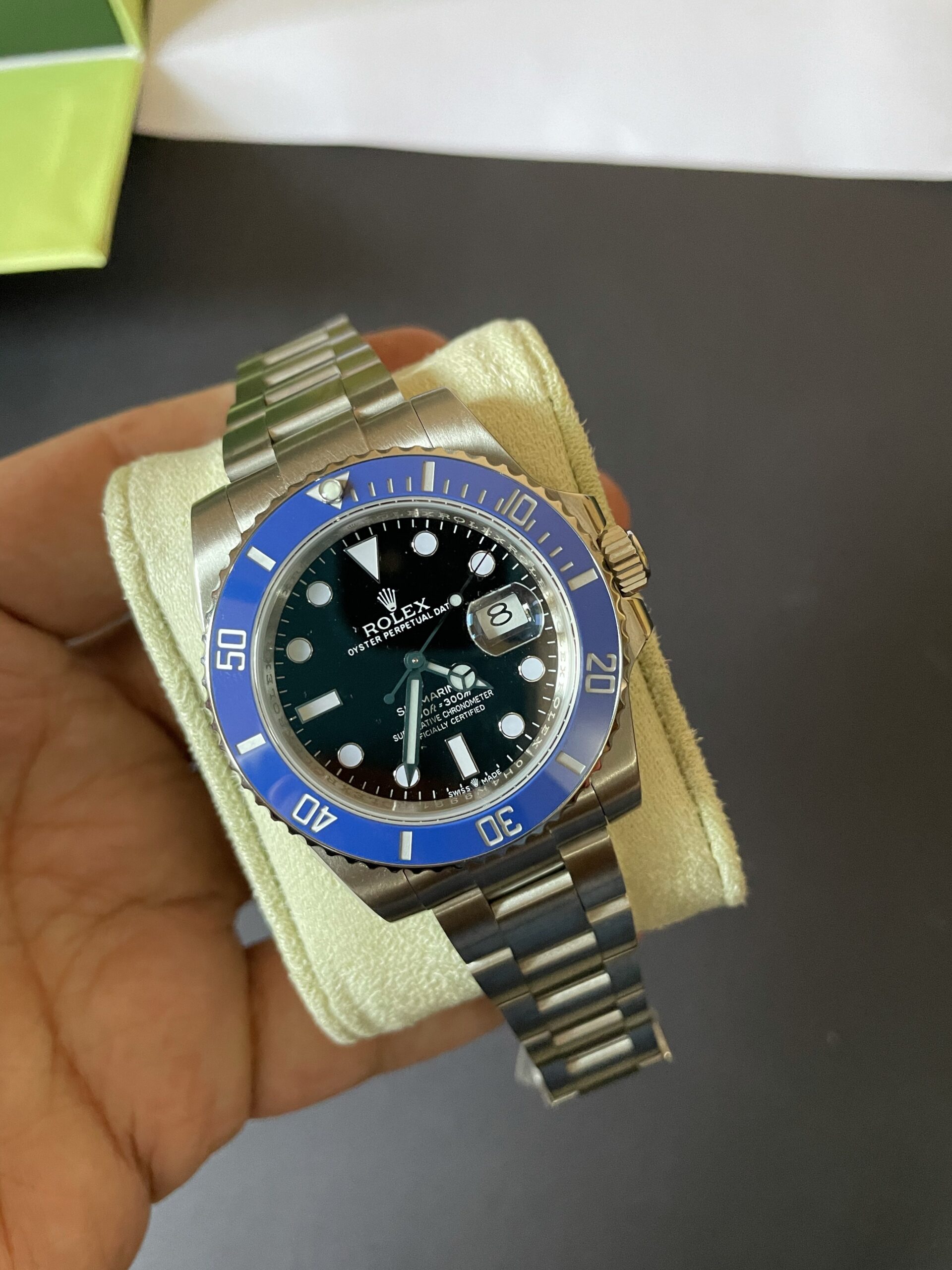 Rolex Submariner 126619LB Black Dial 3235 Blue Bezel Black DIal