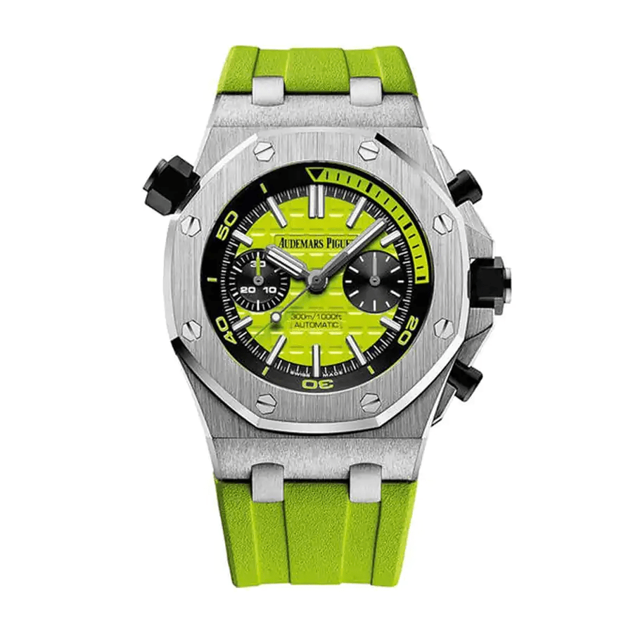 Audemars Piguet Royal Oak Offshore Selfwinding 42 mm, Green/Black Ref. 26703ST.OO.A038CA.01