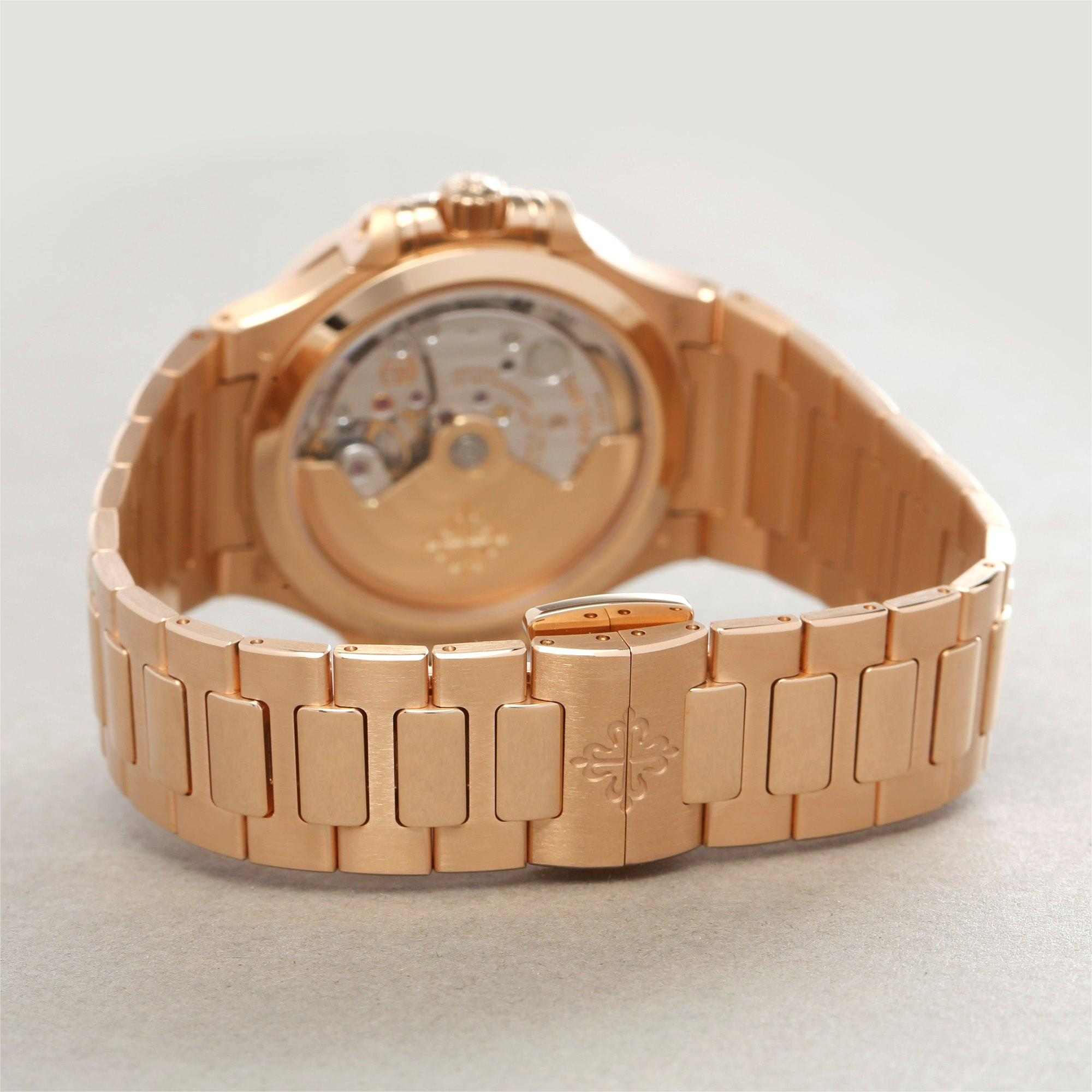 Patek Philippe Nautilus Rose Gold Diamond Bezel 7118/1200R-010