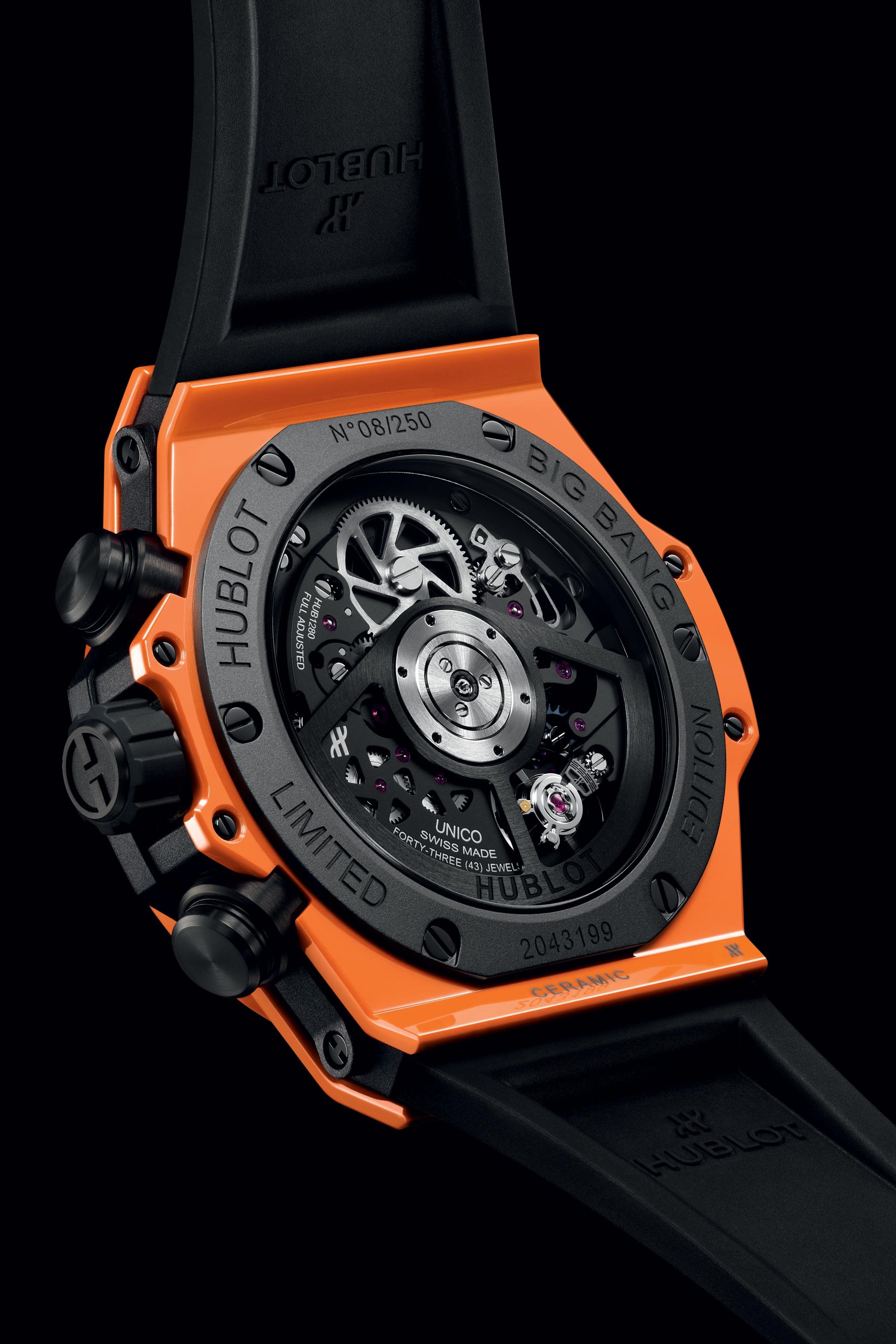 HUBLOT BIG BANG UNICO ORANGE CERAMIC 42MM