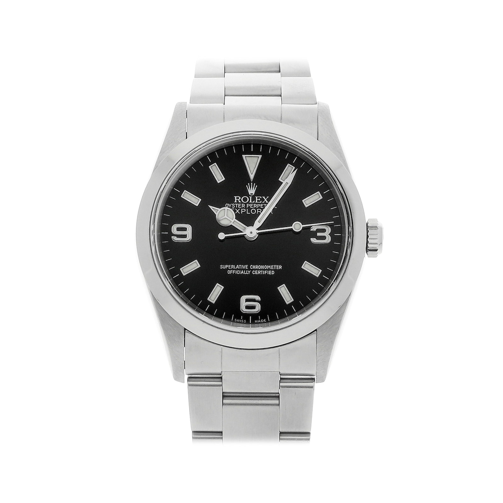 Rolex Super Clone Watch : Explorer 14270 BLK OYS