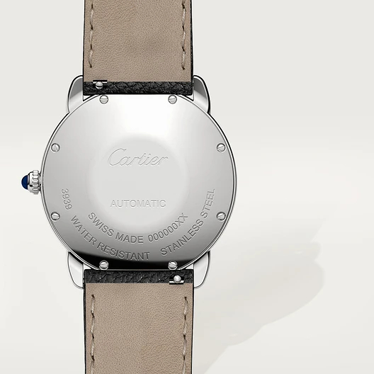 CARTIER MONTRE RONDE SOLO Silver Gray 42mm WSRN0022