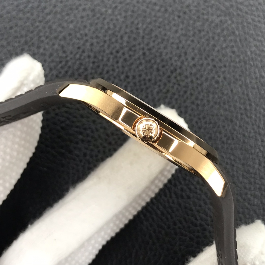 (Top version 1:1)Patek Philippe Aquanaut Rose Gold - Brown Dial 40mm (Ref# 5167R-001)