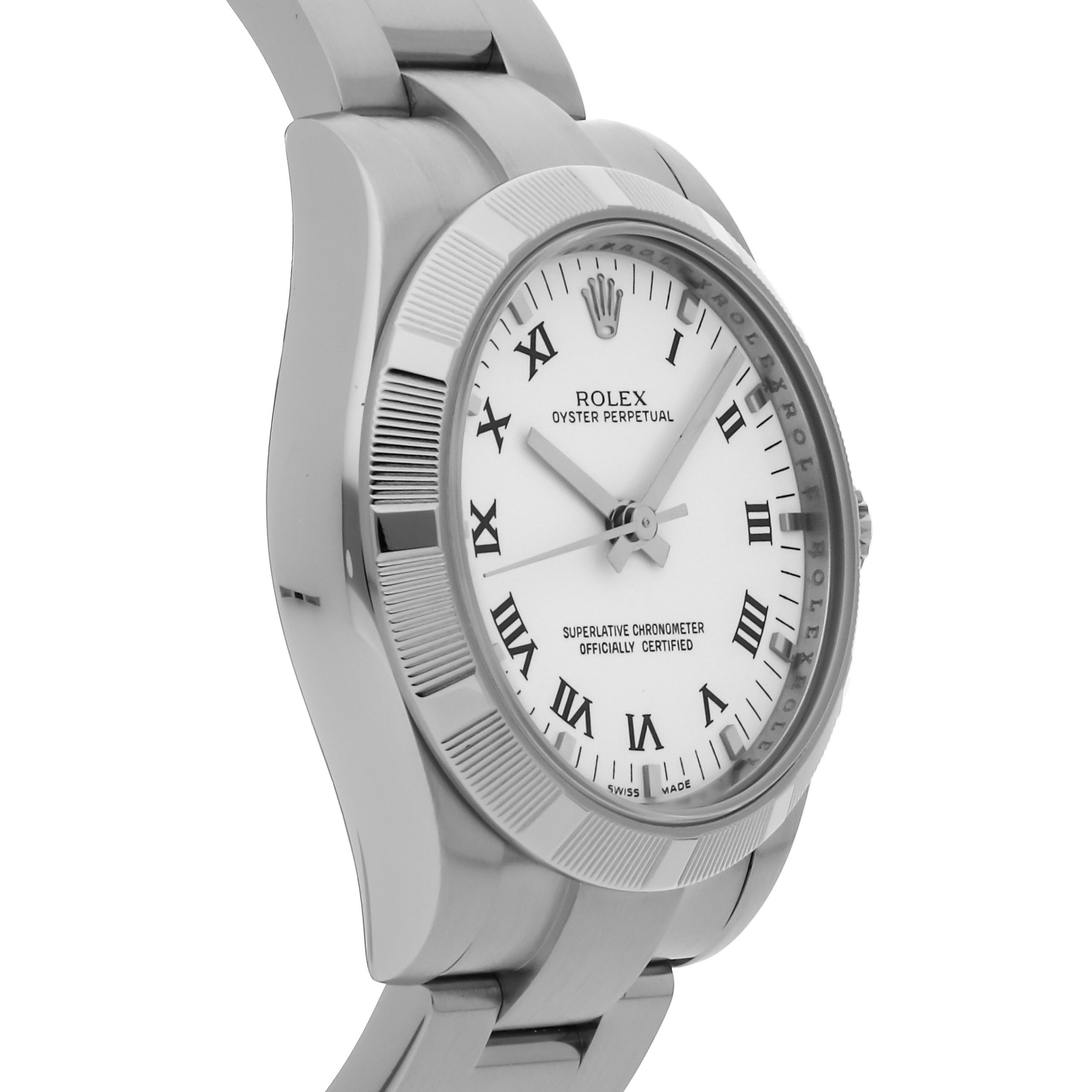 Rolex Super Clone Watch : Oyster Perpetual 177210 WHT IX ROM OYS