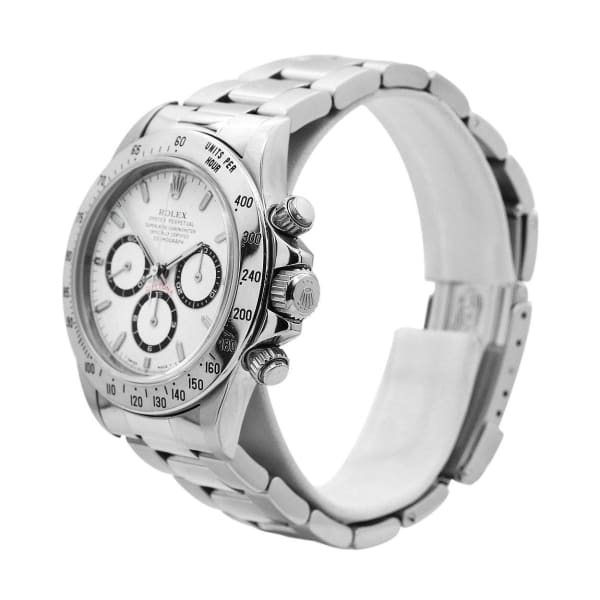 Rolex Daytona Zenith Cosmograph, 40mm, Stainless Steel, White Dial, 16520
