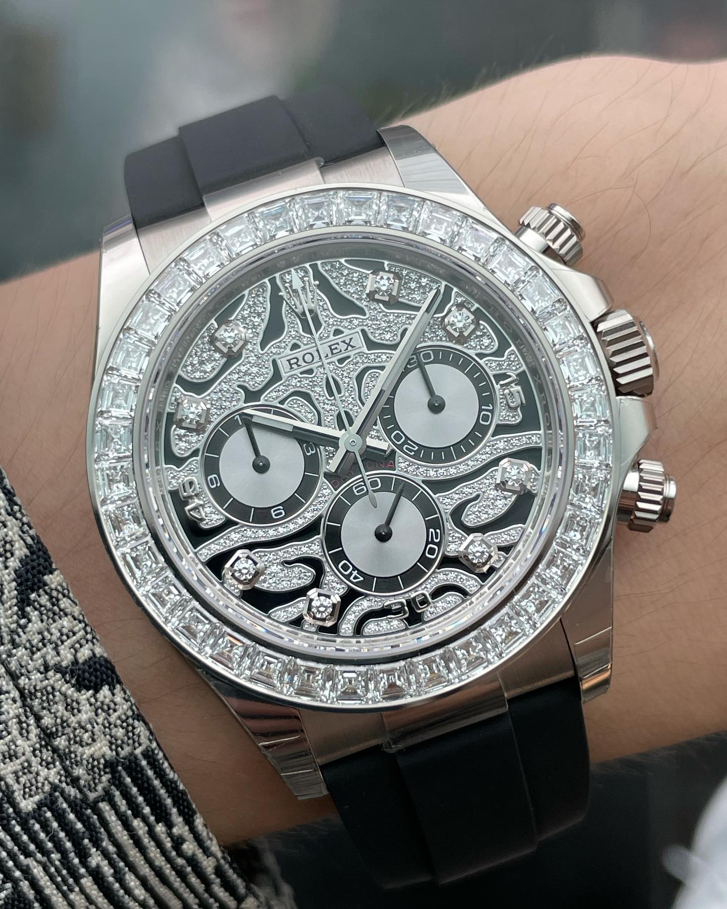 Rolex Daytona 116589TBR Eye of the Tiger White Gold UNWORN