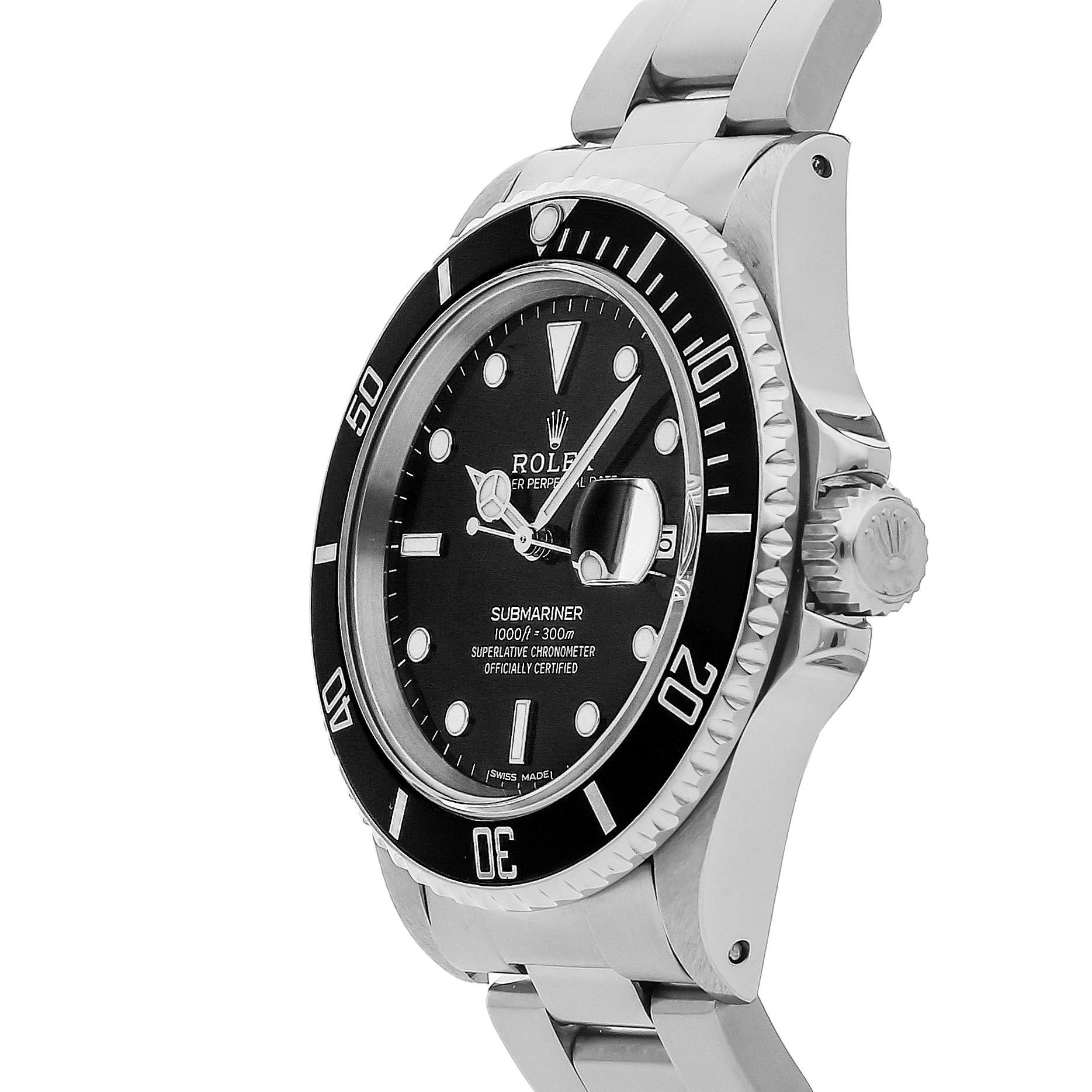 Rolex Super Clone Watch : Submariner Date 16800 BLK IX OYS