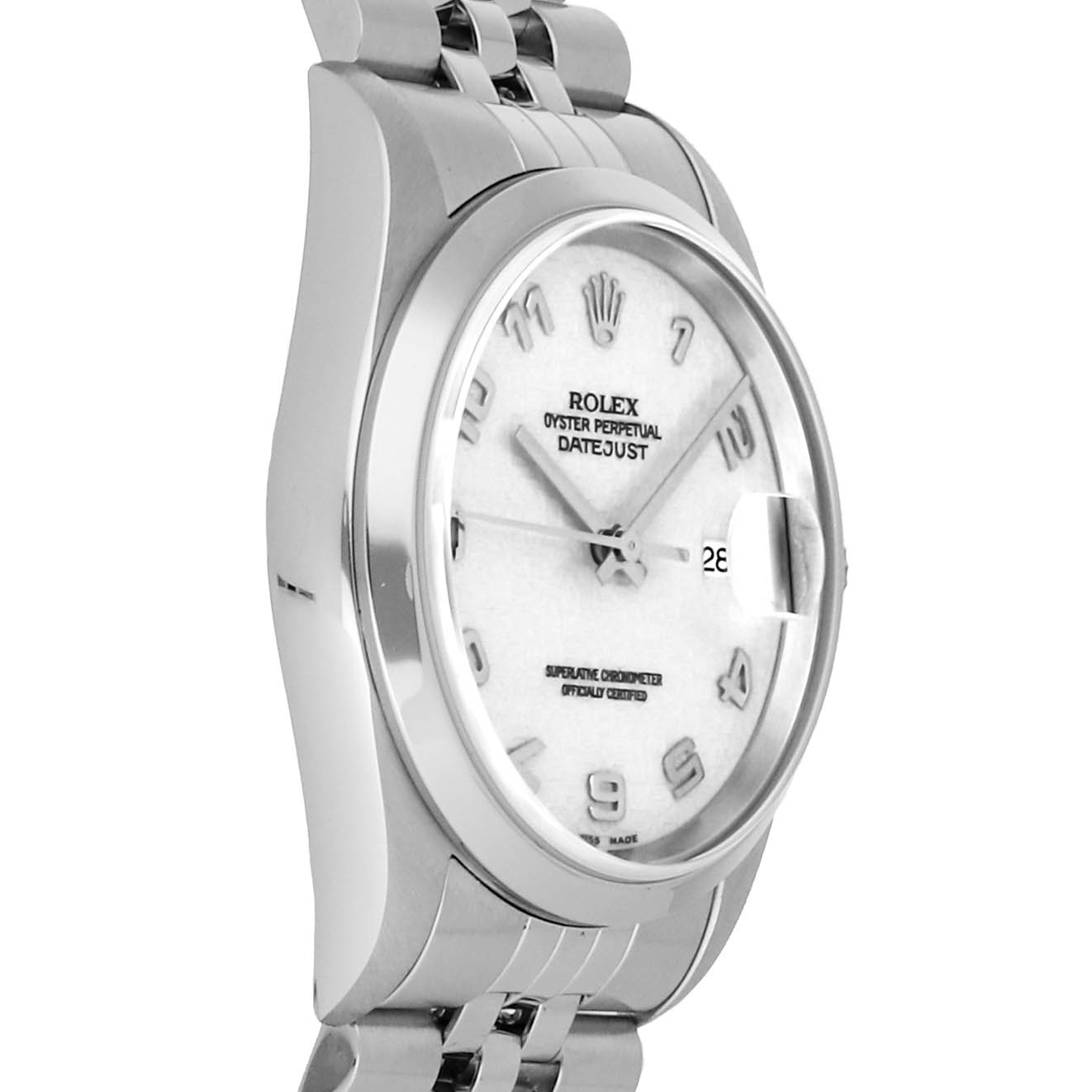 Rolex Super Clone Watch : Datejust 16200 IVR JUB ARB JUB