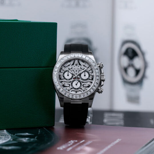 Rolex Daytona 116589TBR Eye of the Tiger White Gold UNWORN