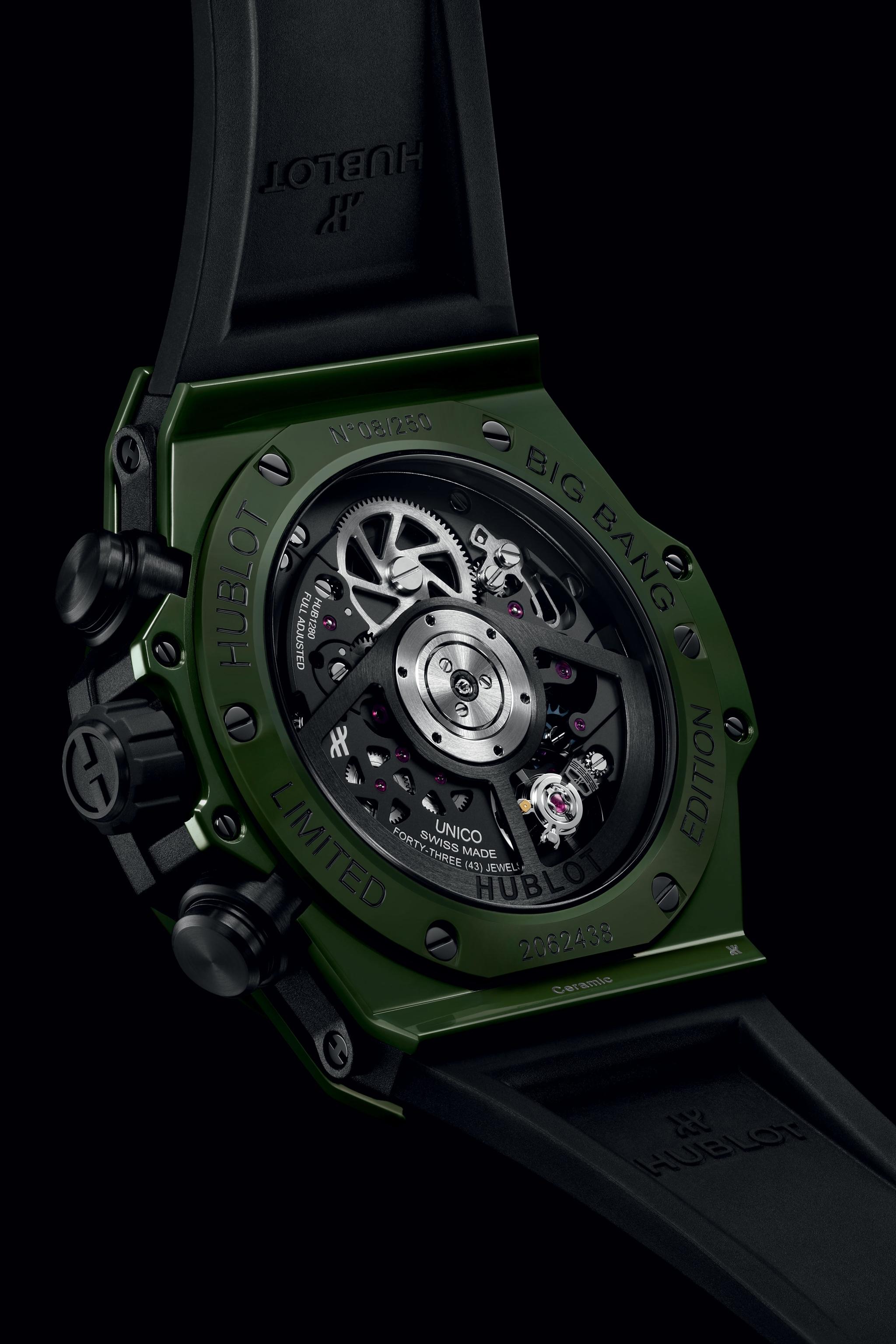 HUBLOT BIG BANG UNICO DARK GREEN CERAMIC 42MM