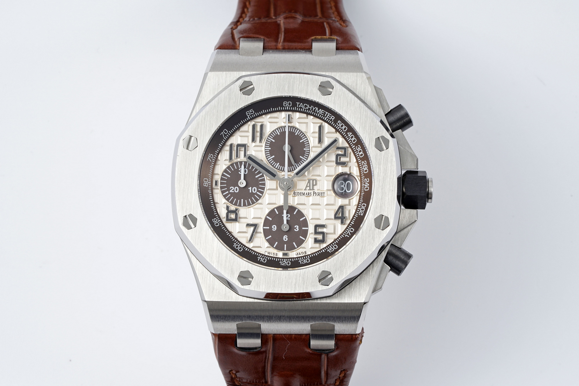 Audemars Piguet Royal Oak Offshore Chronograph 42 mm, Champagne Ref. 26470ST.OO.A801CR.01