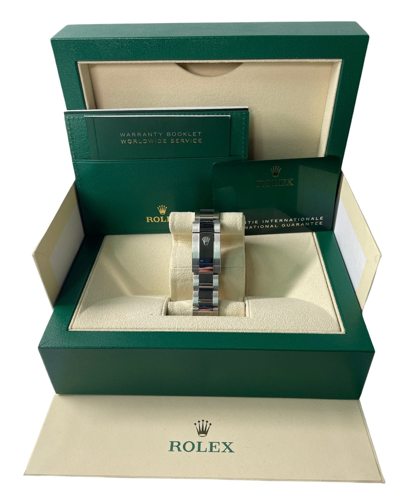 Rolex Datejust41 18k White Gold & Steel/ Dark Rhodium Diamond Dial Oyster (Reference # 126334)