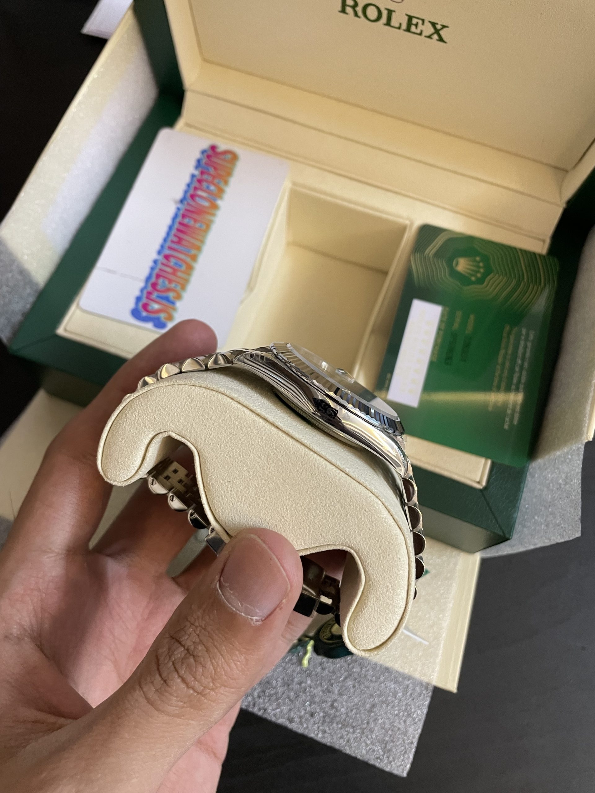 Rolex Datejust 41 Blue Dial Roman Numerals Swiss Movement High Quality Copy