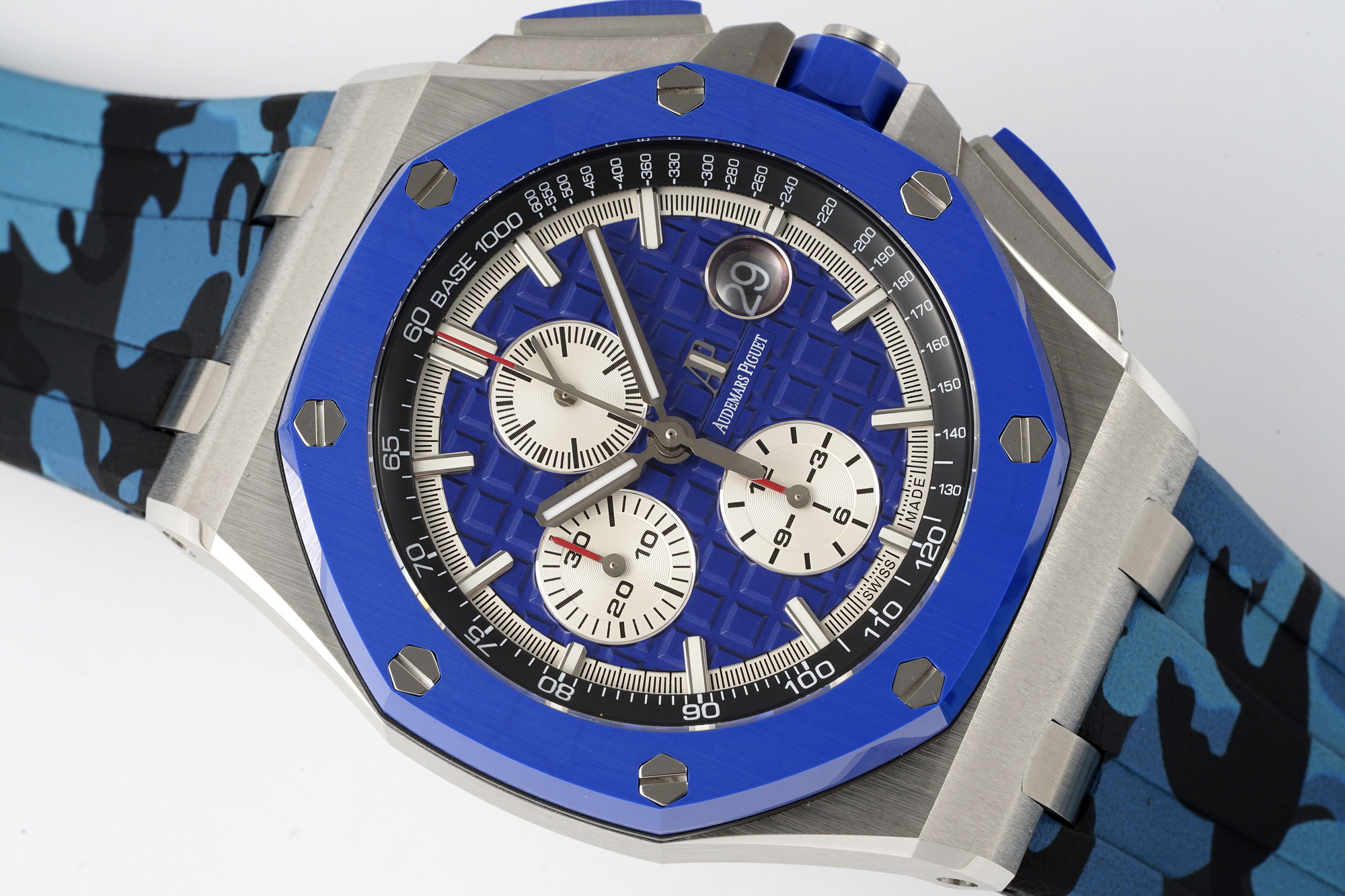 Audemars Piguet Royal Oak Offshore 44 mm, Blue Ref. 26400SO.OO.A335CA.01