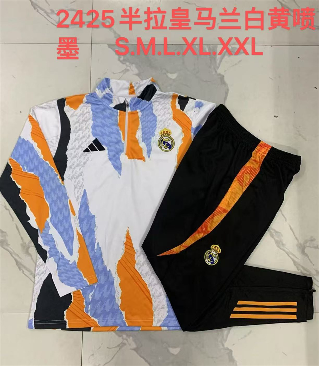 Real Madrid Training Jersey Suit 24/25