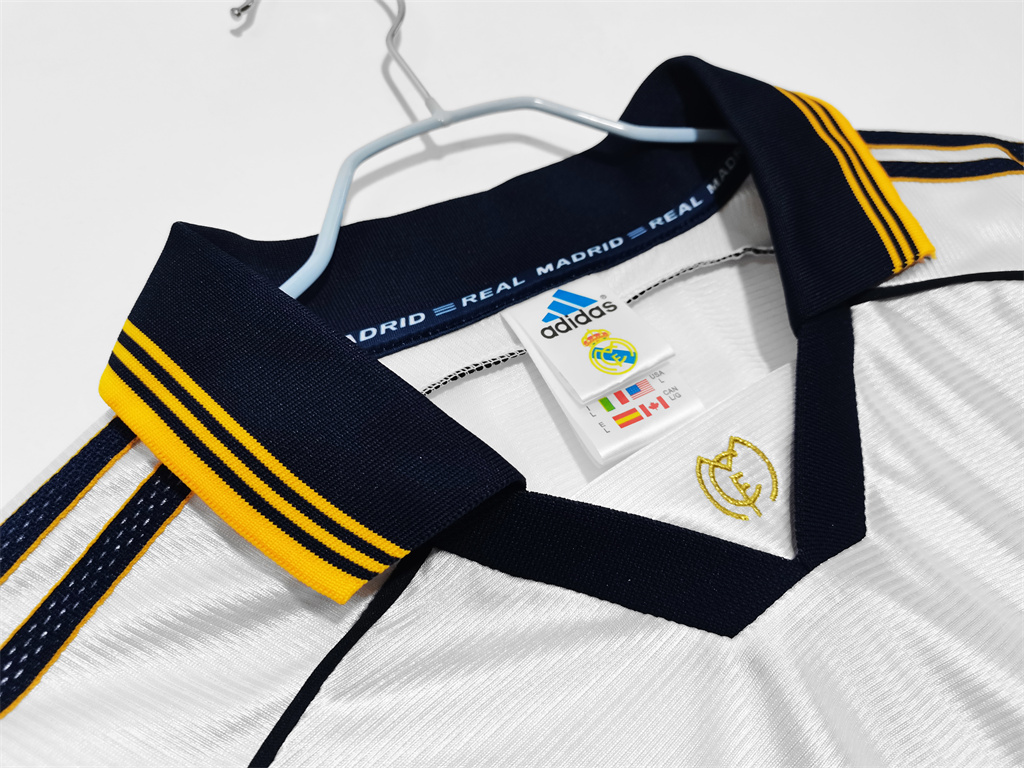 Real Madrid Home Retro Jersey 98/00