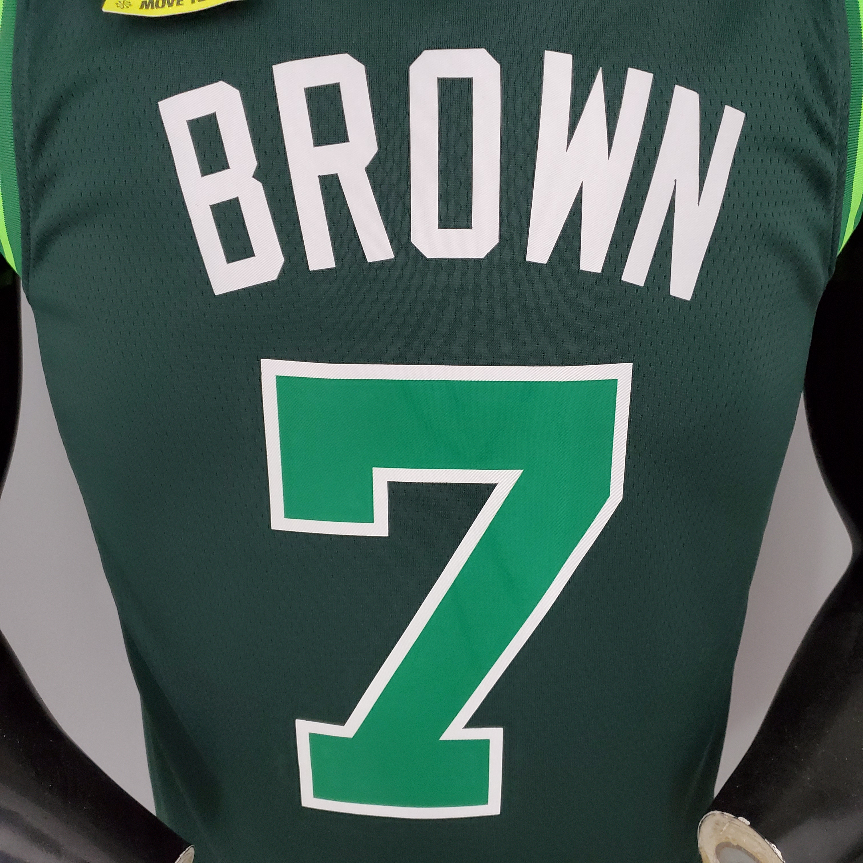 Jaylen Brown Boston Celtics Bonus Edition Swingman Jersey Dark Green