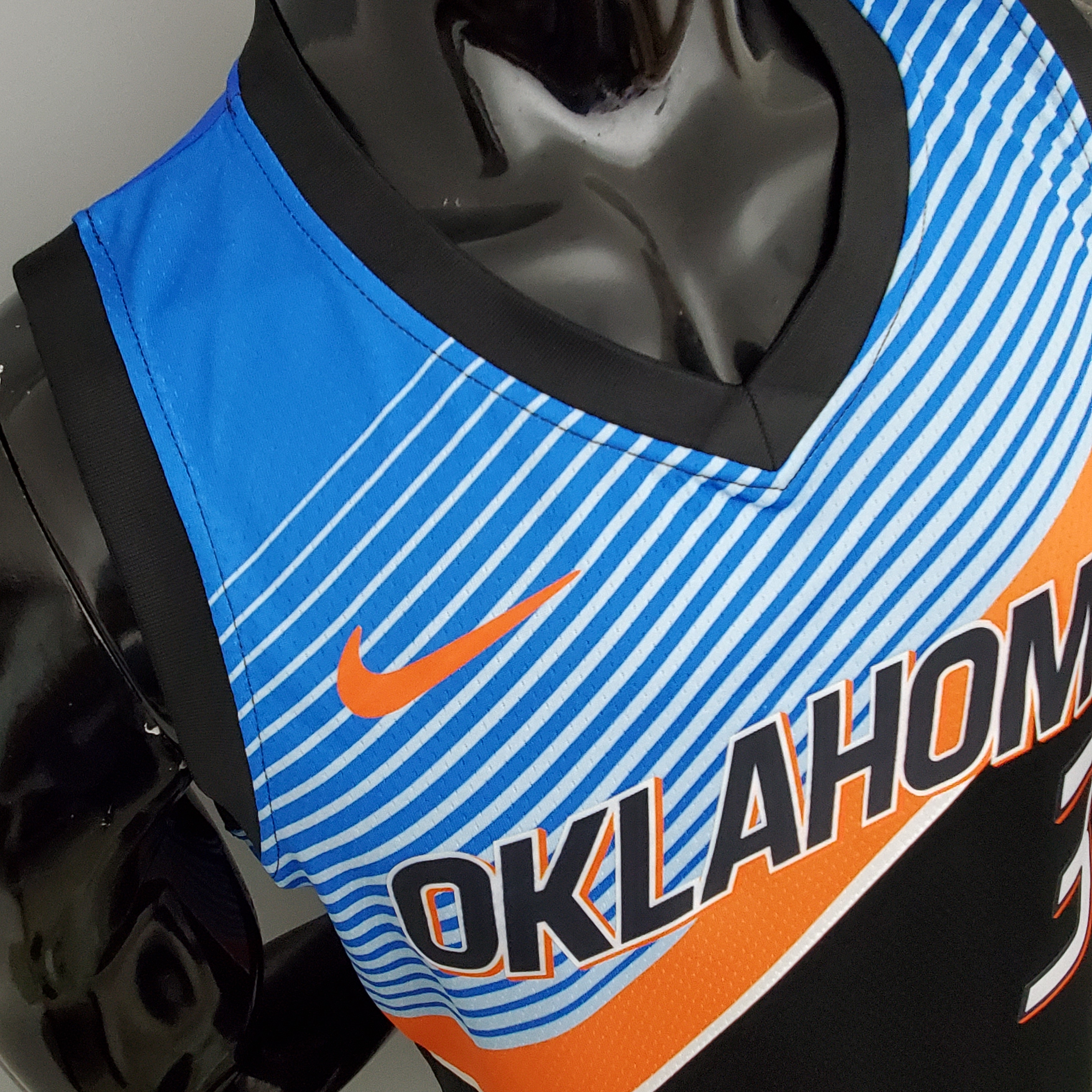 Chris Paul Oklahoma City Thunder City Edition Swingman Jersey Black