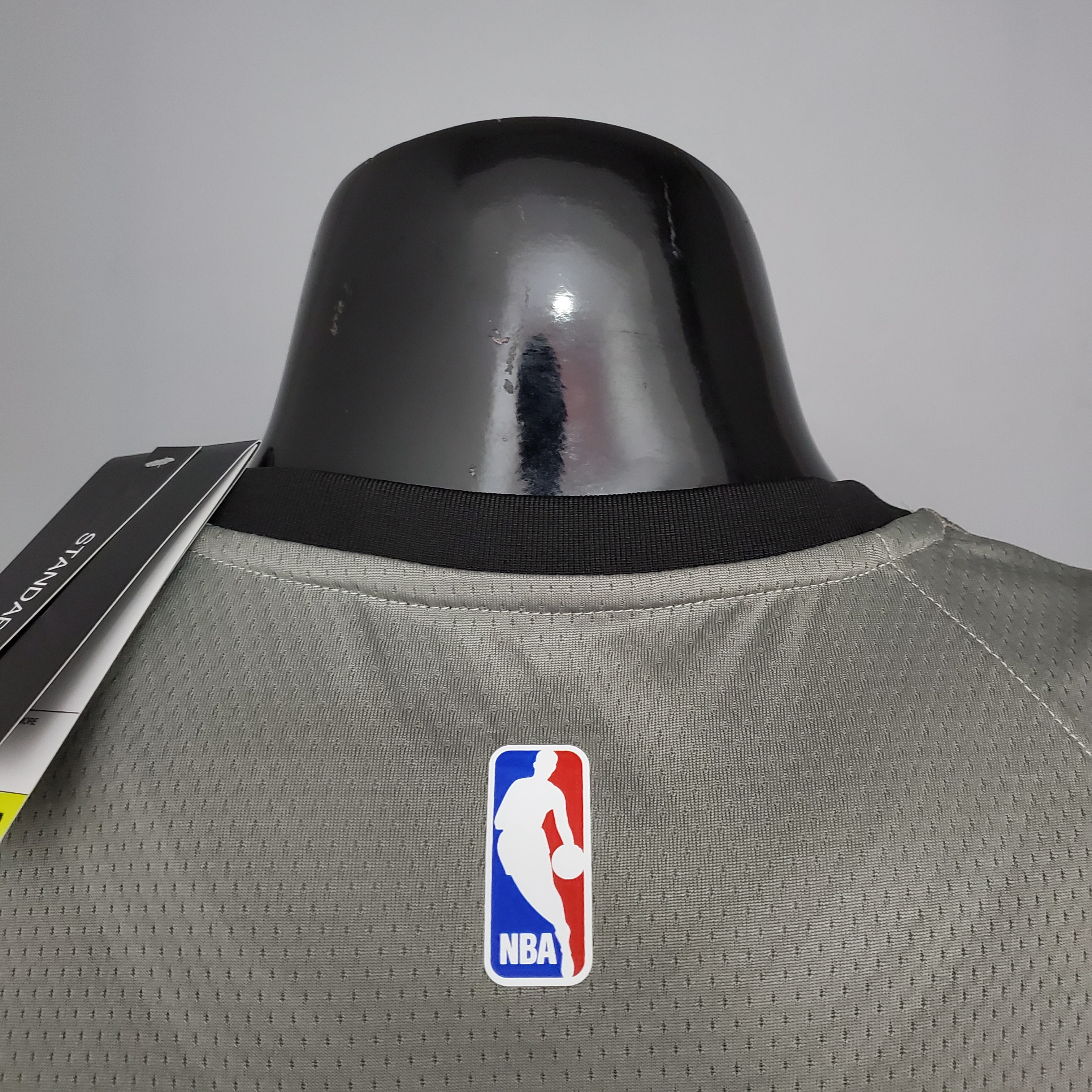 Kyrie Irving Brooklyn Nets Flying Man Swingman Jersey Gray