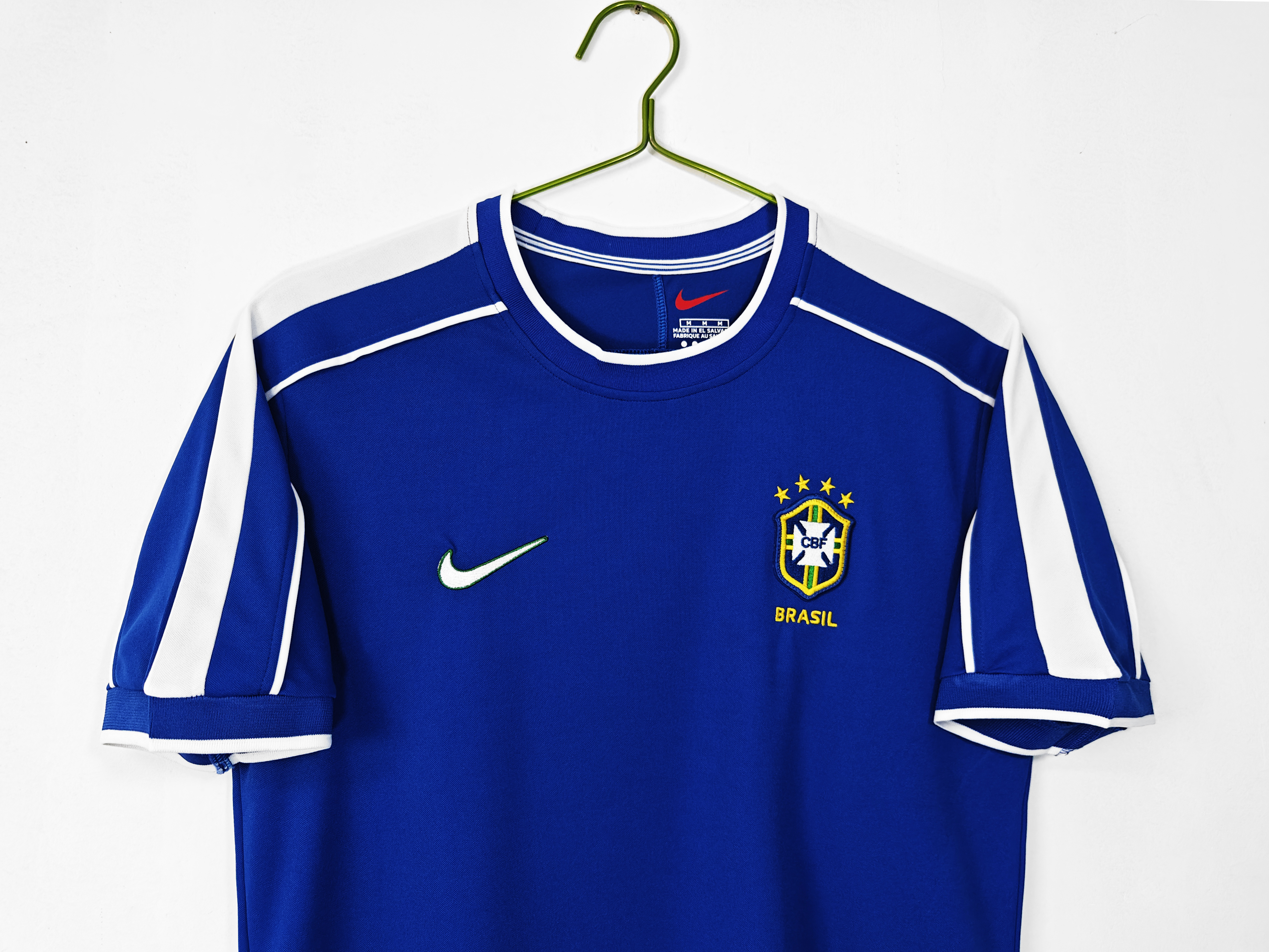 Brazil Away Retro Jersey 1998