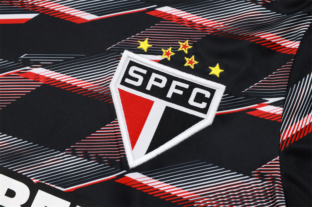 Sao paulo Training Short Sleeve Jersey 24/25