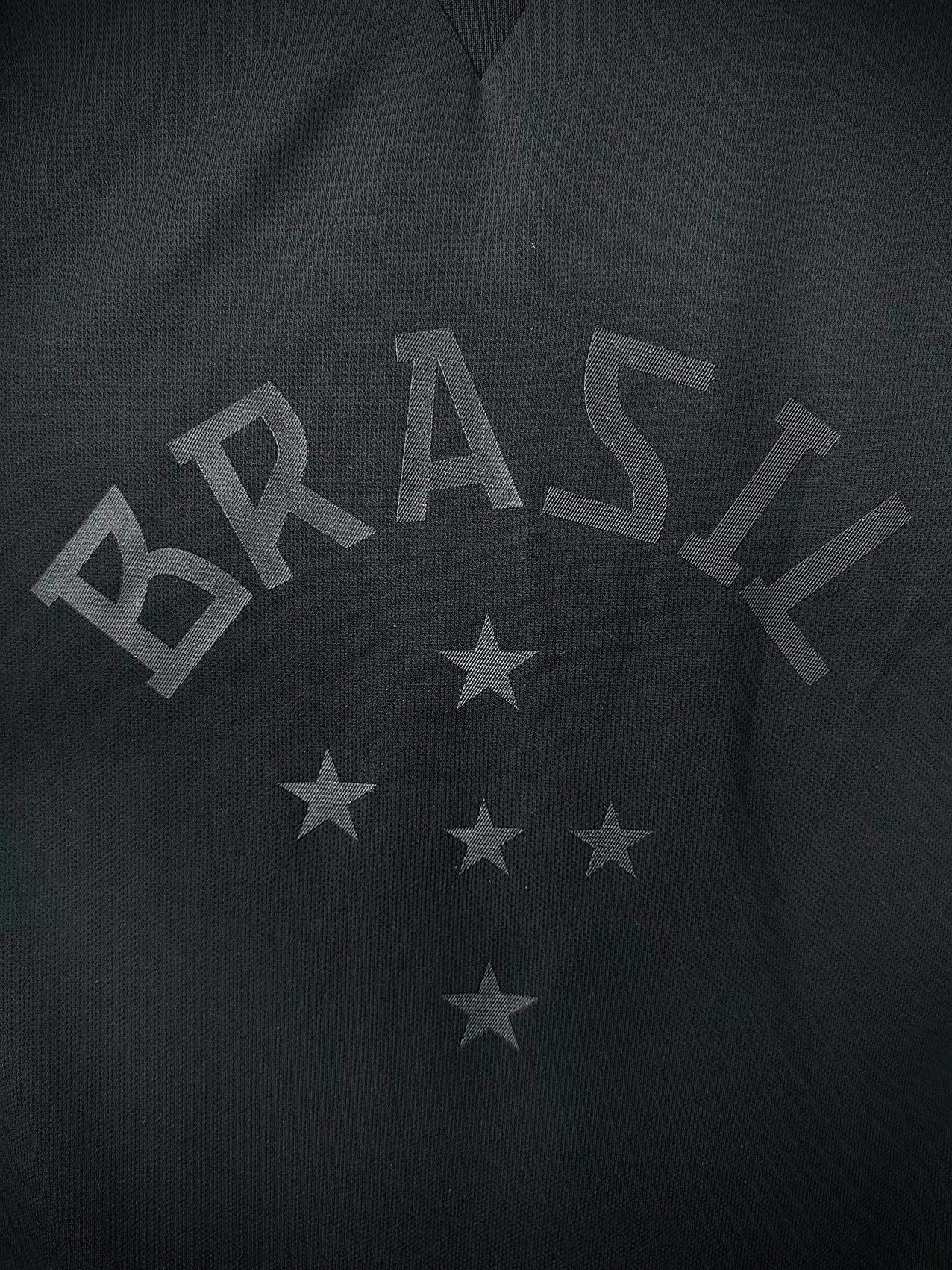 Brazil Black Retro Jersey 2013/14