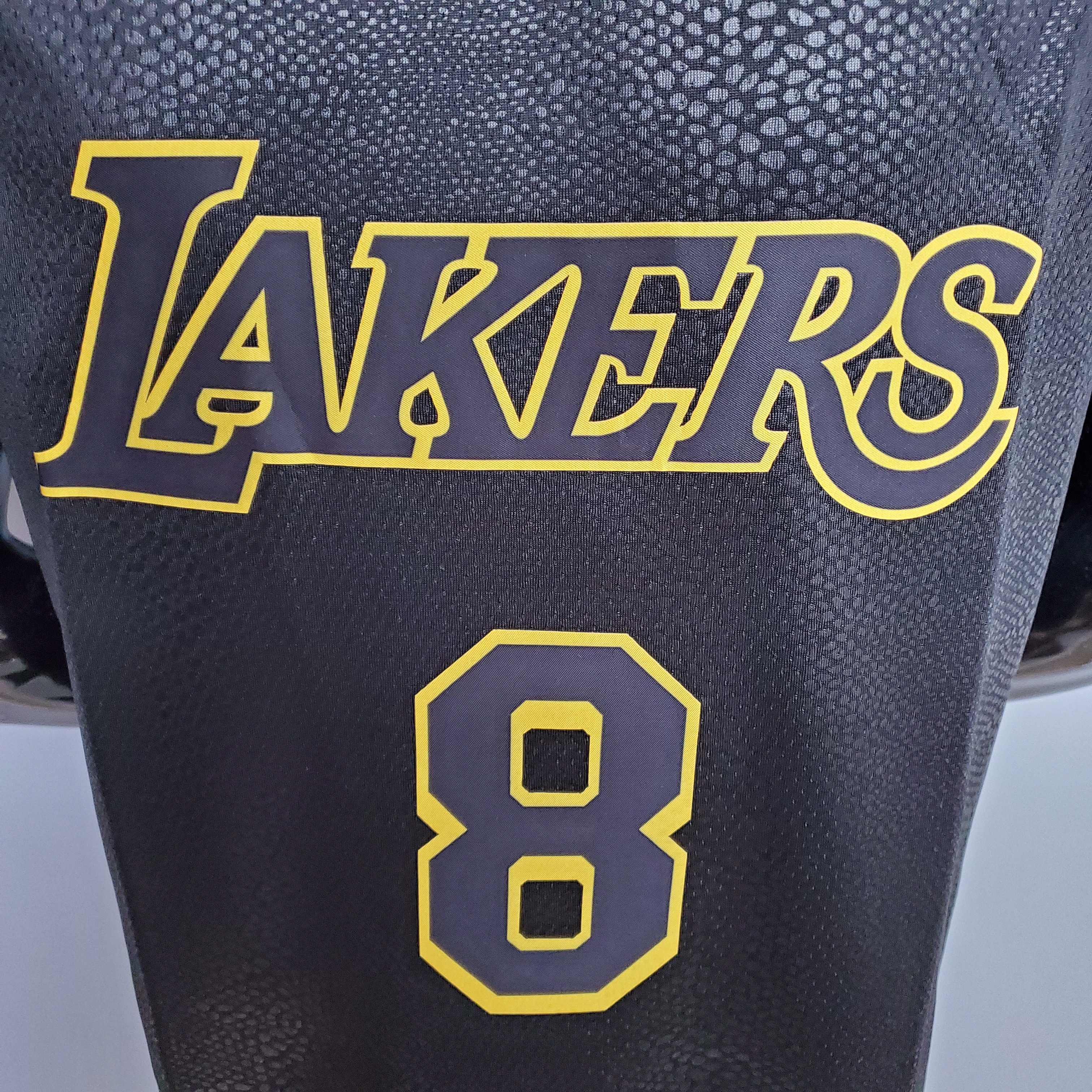 Retro Kobe Bryant #8 & #24 Swingman Jersey Black