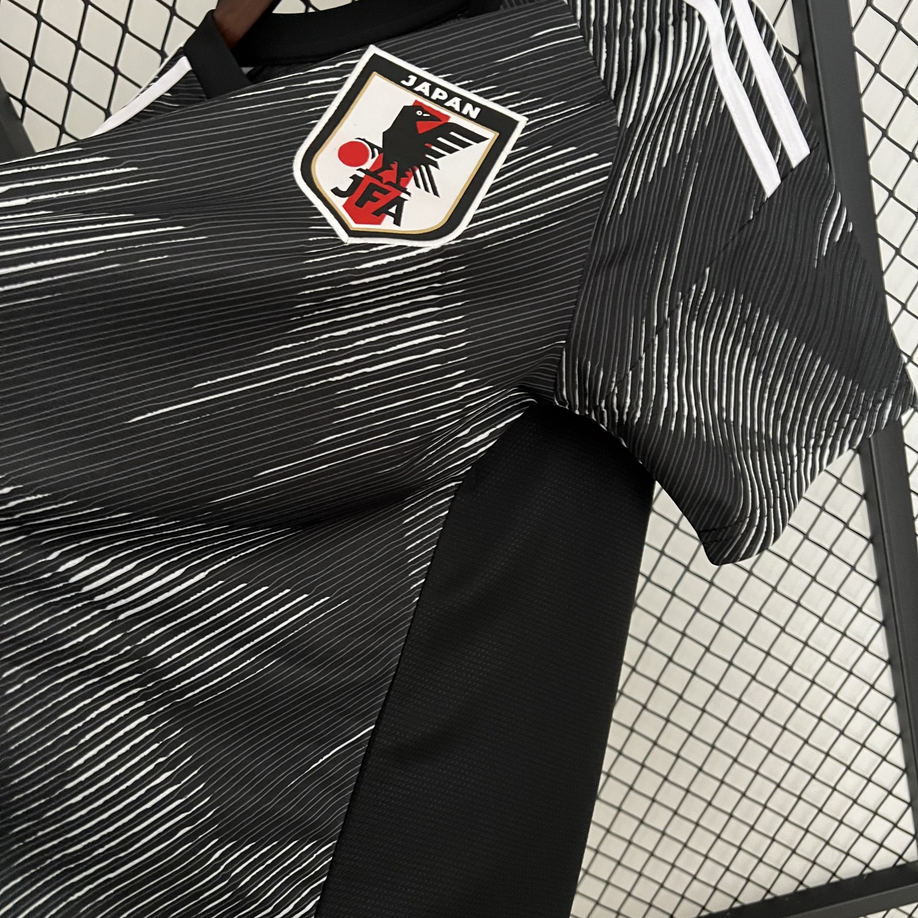 Japan Black White Man Jersey 23/24