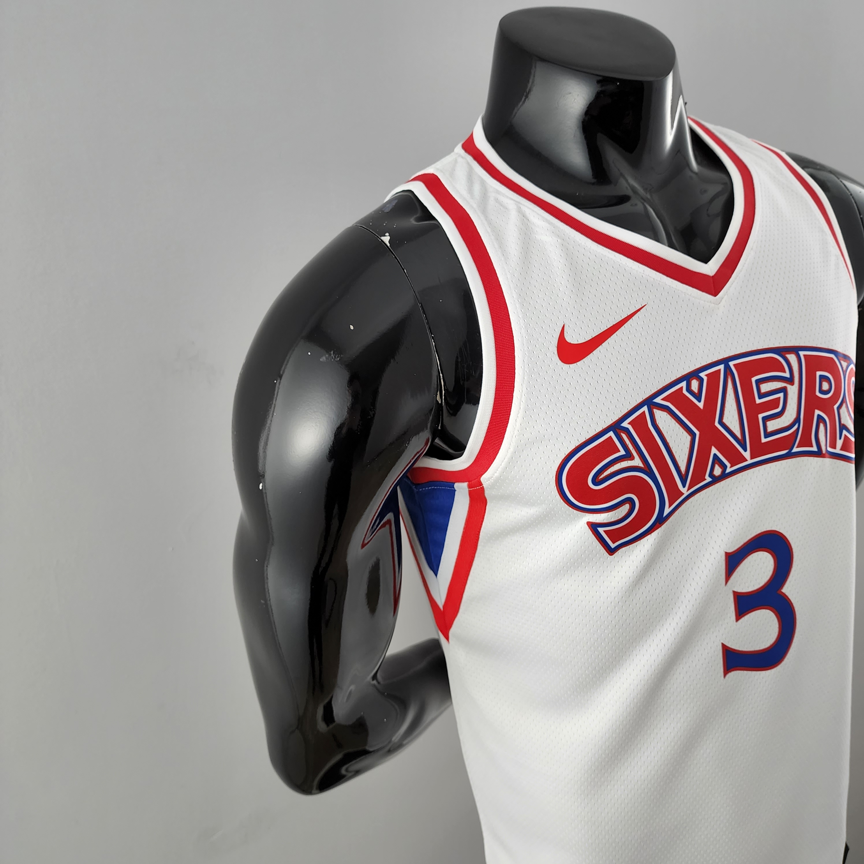 Allen Iverson Philadelphia 76ers Swingman White Jersey