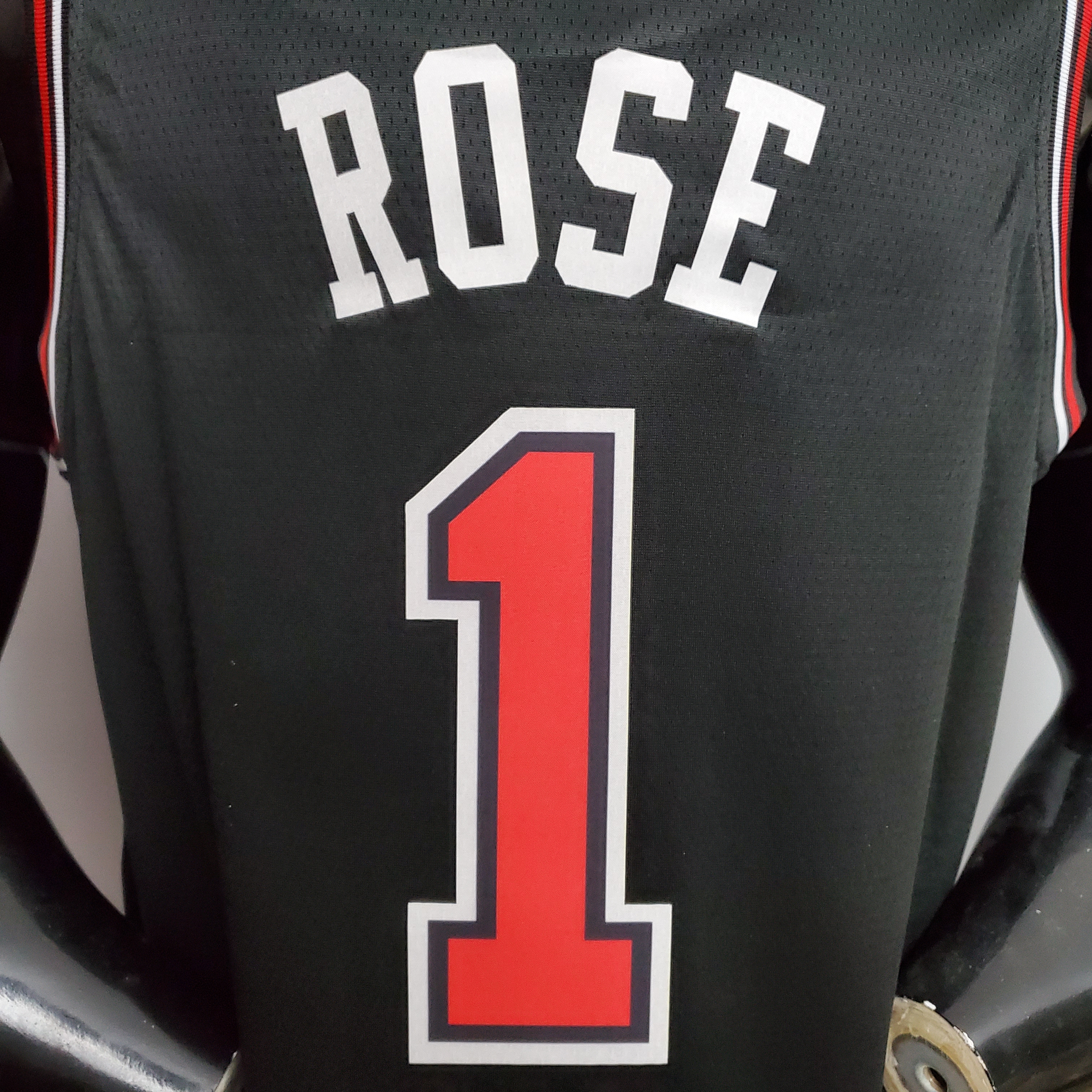 Derrick Rose Chicago Bulls Swingman Jersey Black