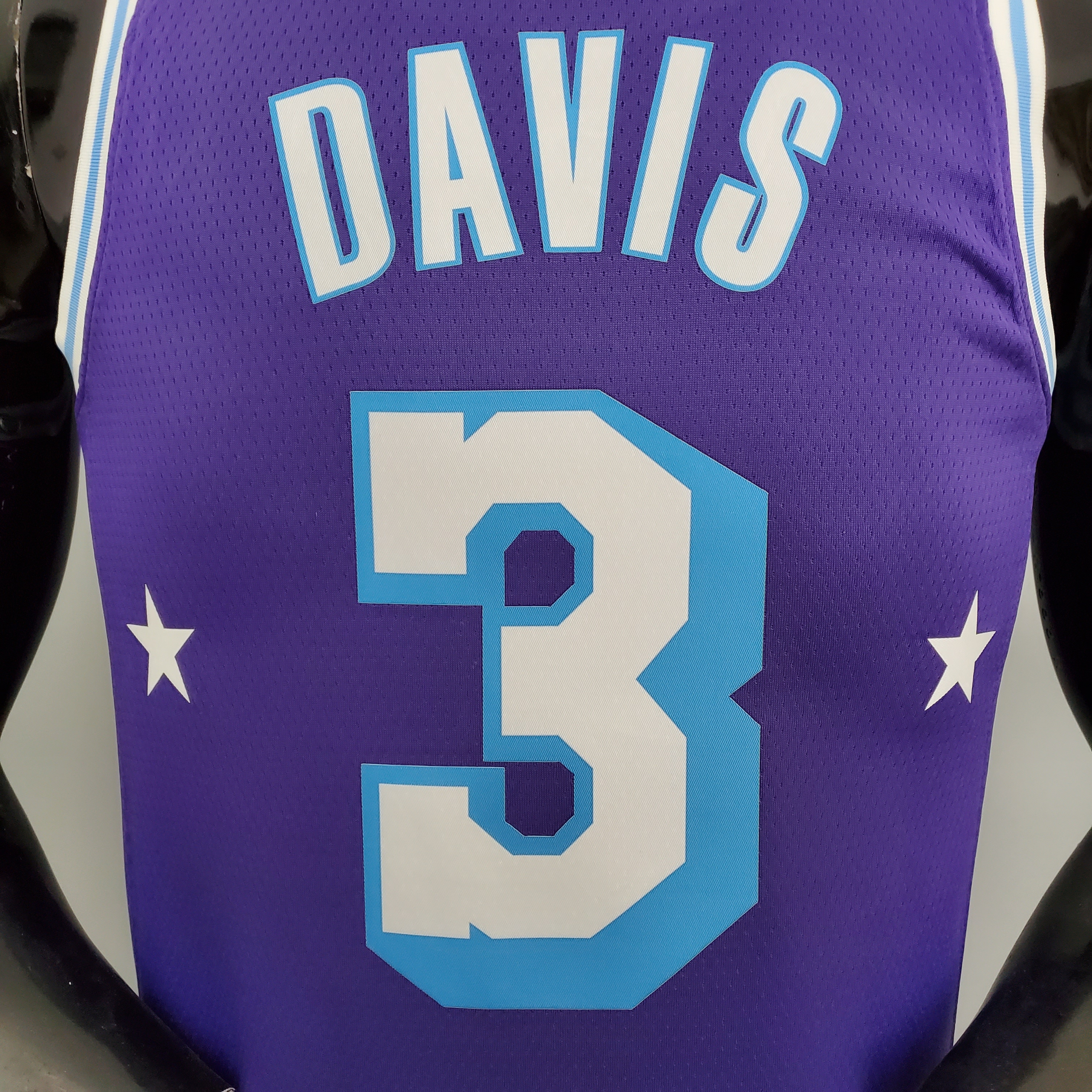 Anthony Davis Los Angeles Lakers 2021/22 City Edition Swingman Jersey Purple