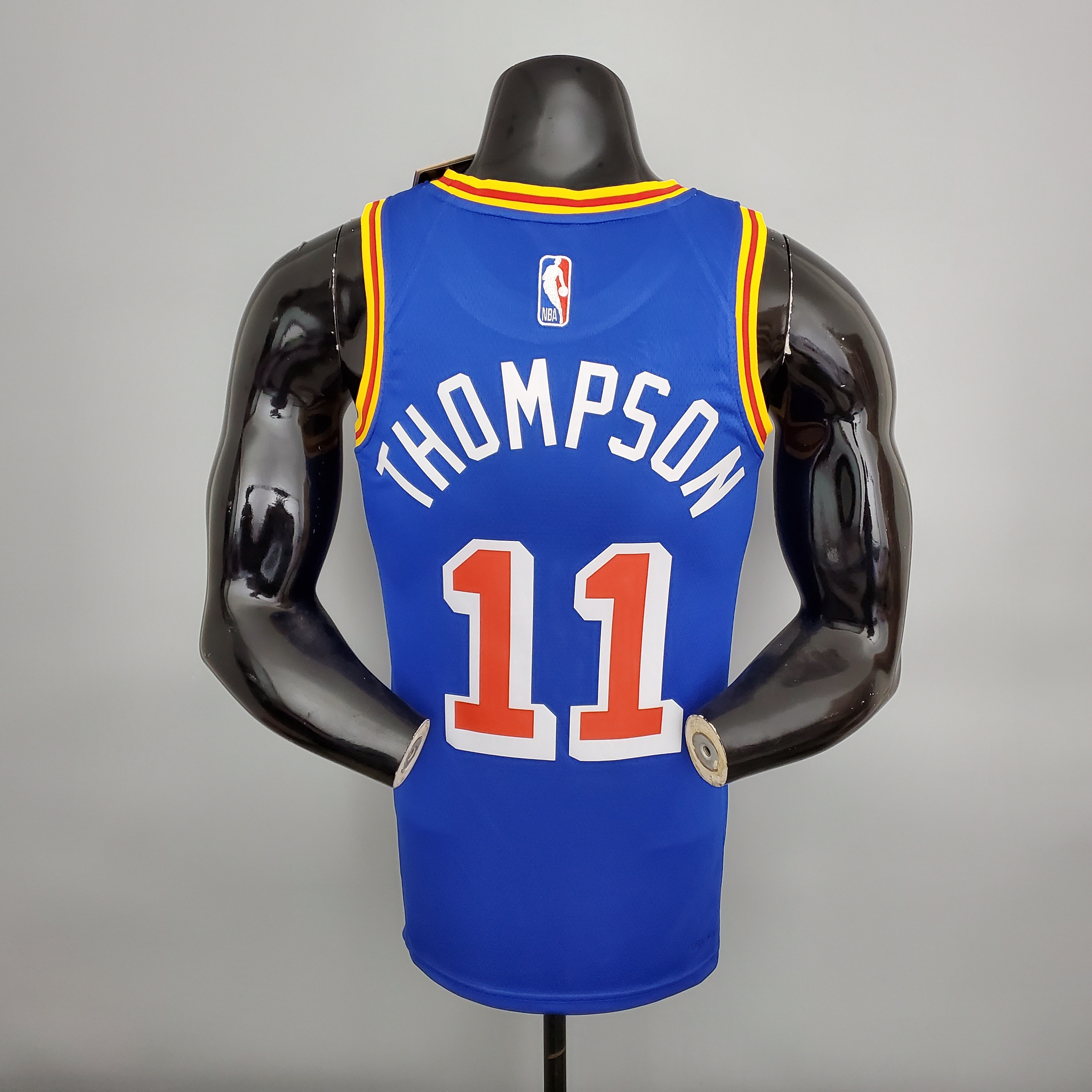 Klay Thompson Golden State Warriors 75th Anniversary Swingman Jersey Retro Blue