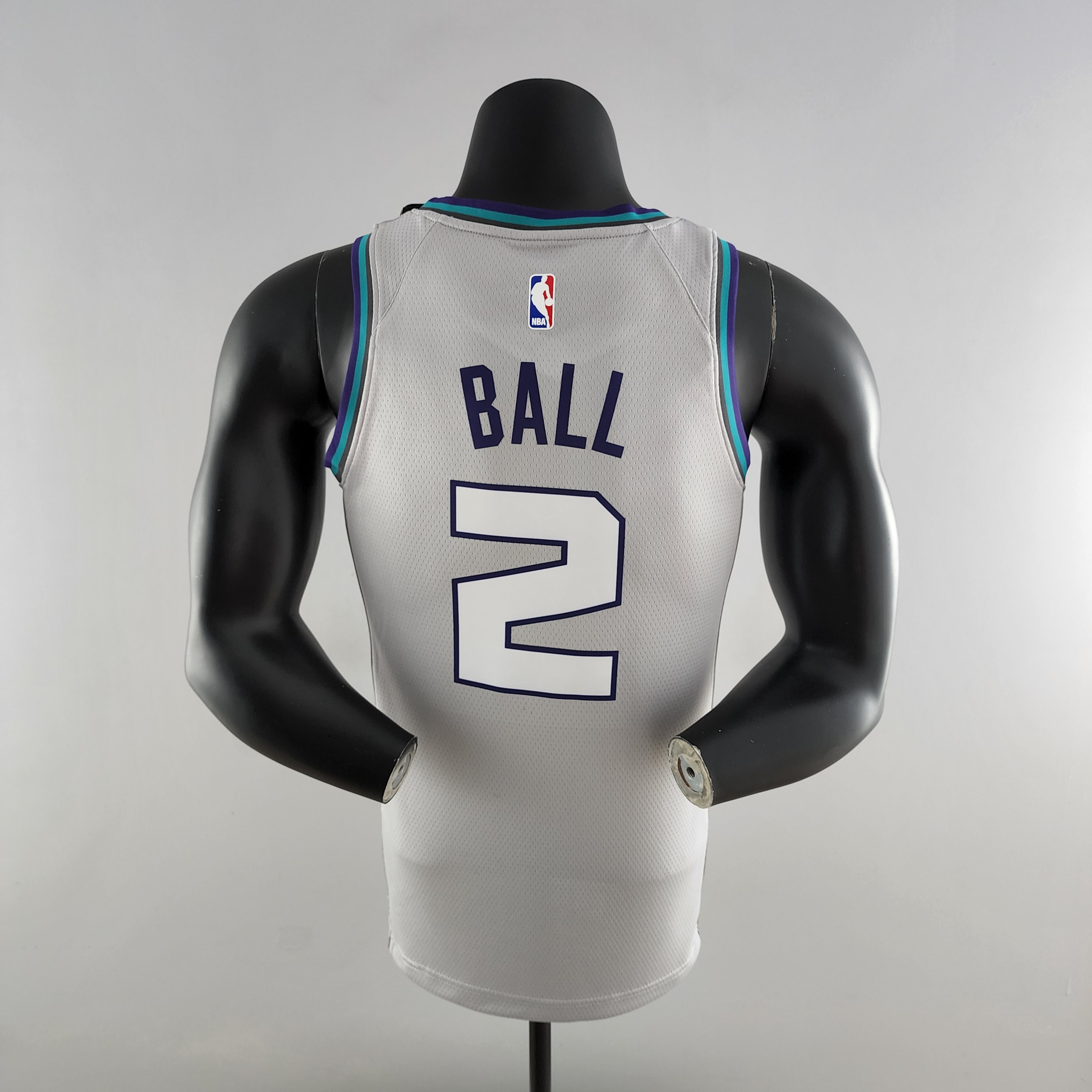 LaMelo Ball Charlotte Hornets Swingman Jersey Grey 2019
