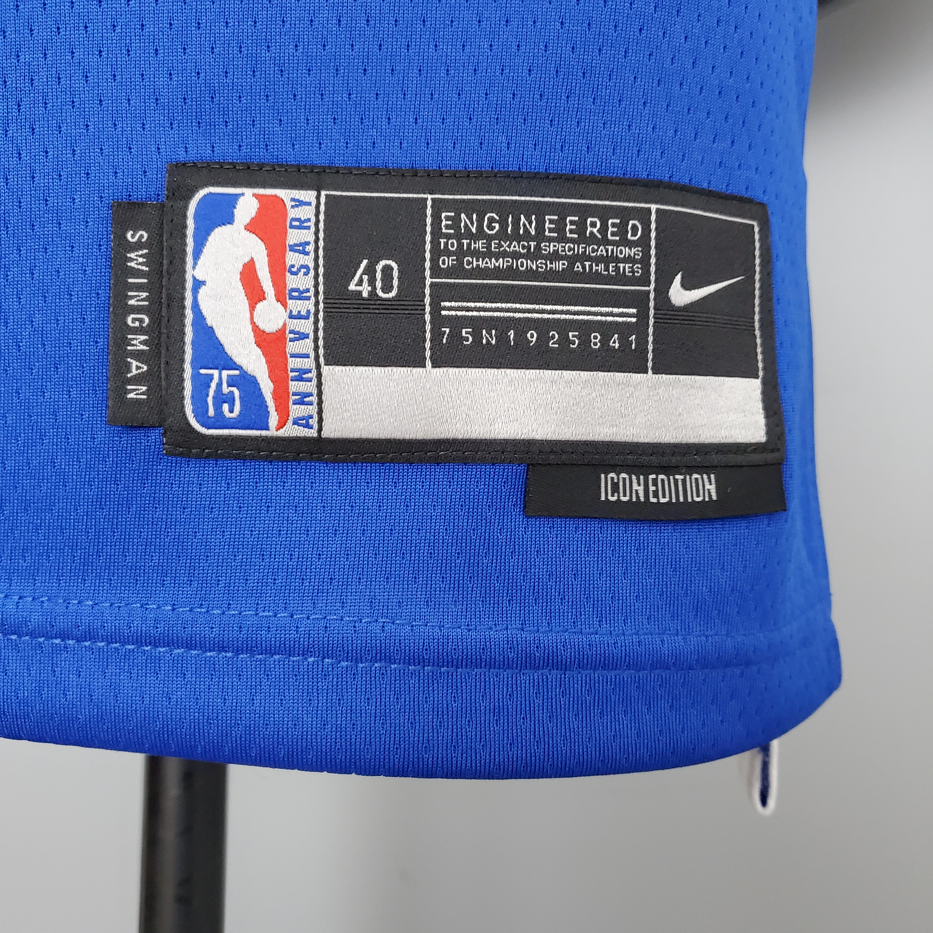 Klay Thompson Golden State Warriors 75th Anniversary Swingman Jersey Blue