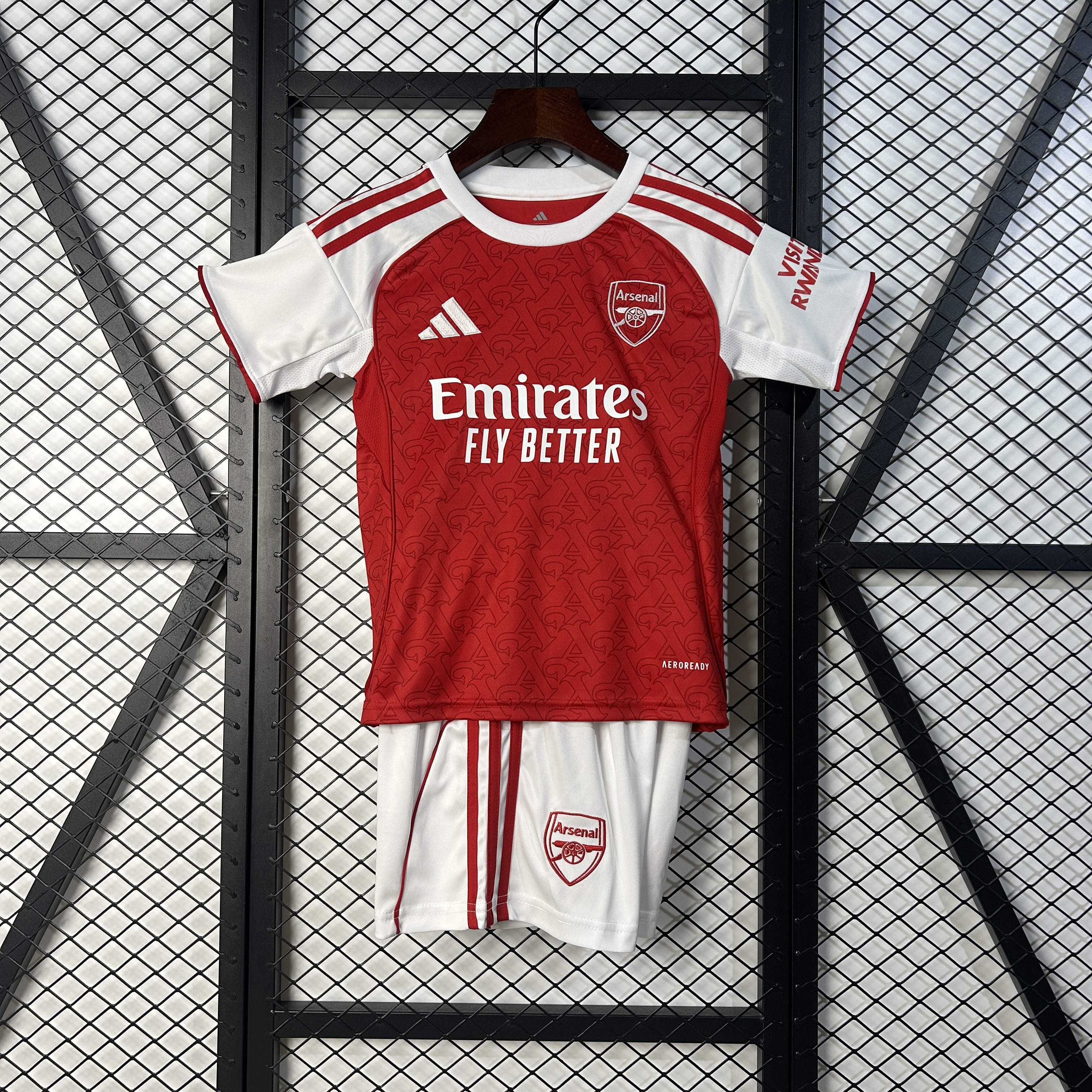 Arsenal UWCL Champions Home Kids Suit & Socks 25/26