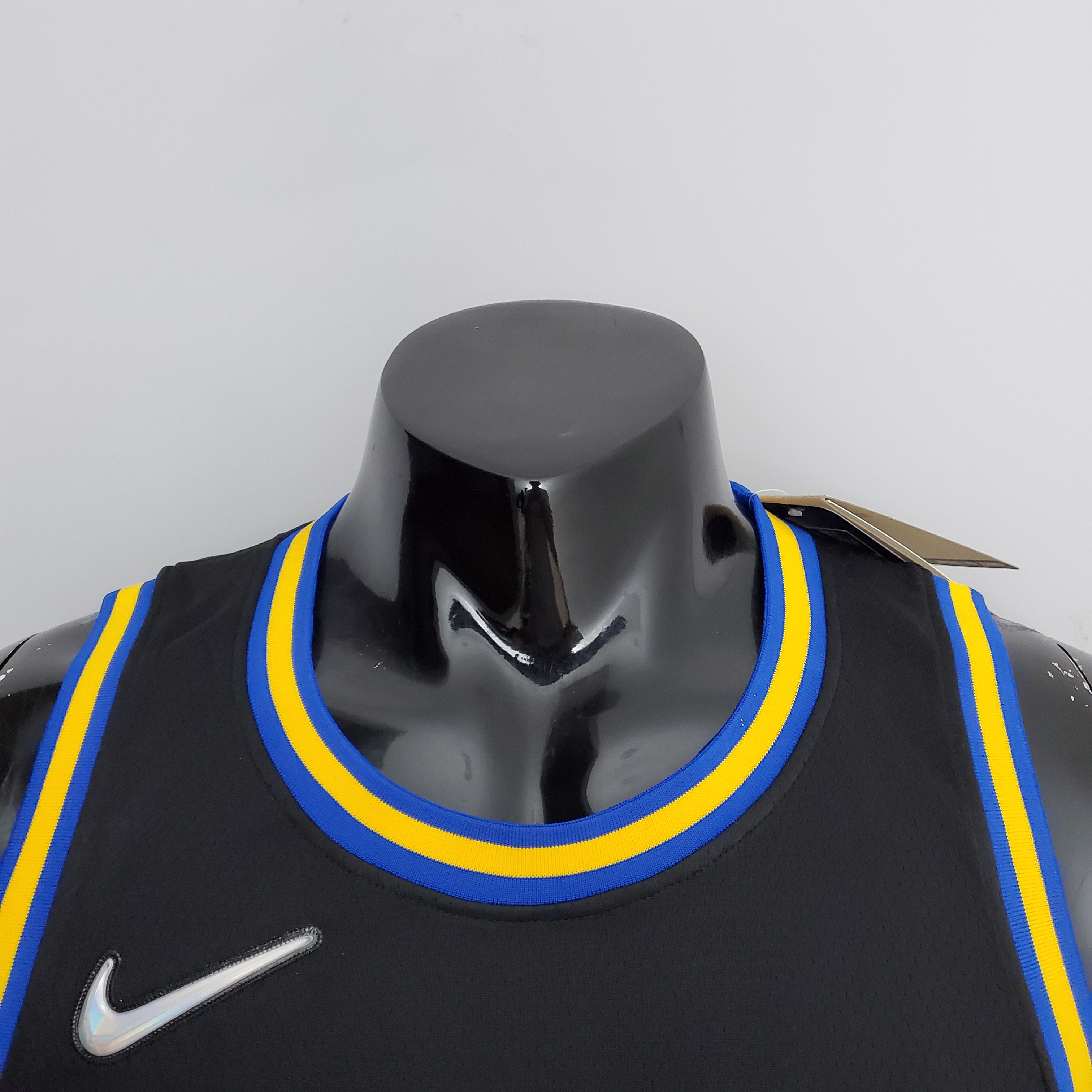 Stephen Curry Golden State Warriors 75th Anniversary Swingman Jersey Mexico Edition Black