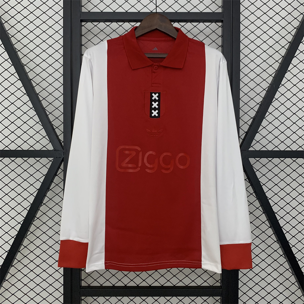 Ajax 125th Anniversary Edition Man Long Sleeve Jersey 25/26