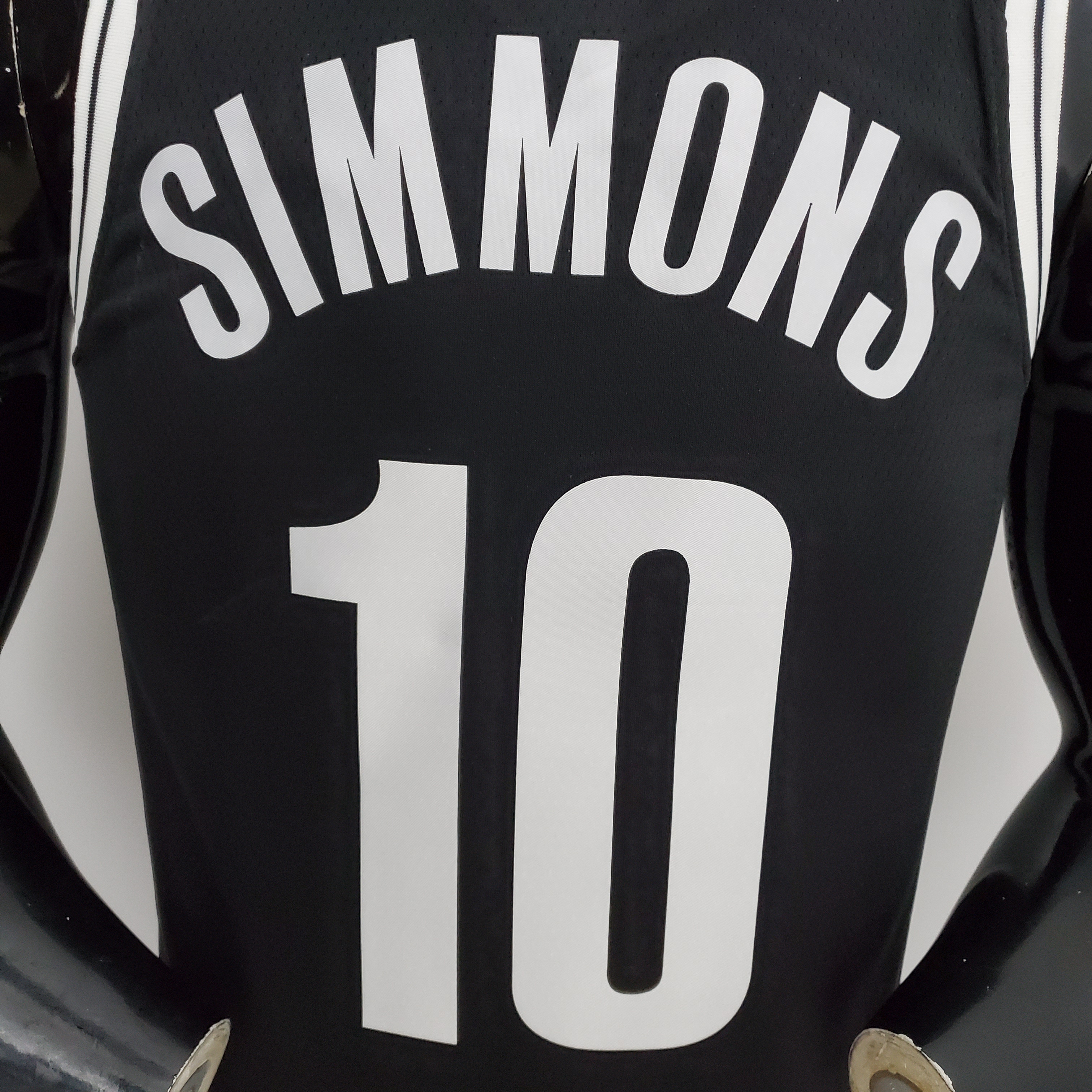 Ben Simmons Brooklyn Nets 75th Anniversary Swingman Jersey Black