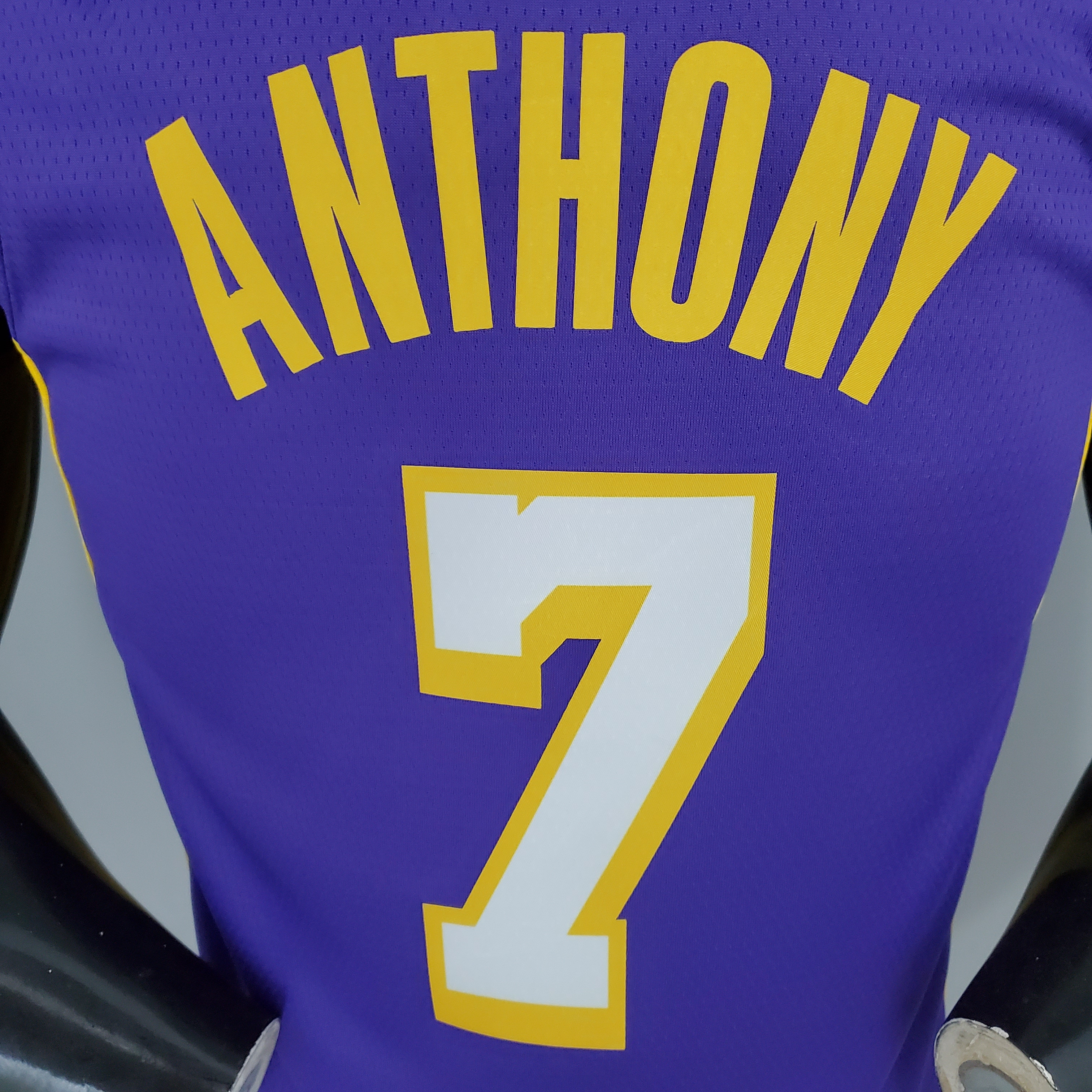Carmelo Anthony Los Angeles Lakers 2020/21 Swingman Jersey Purple