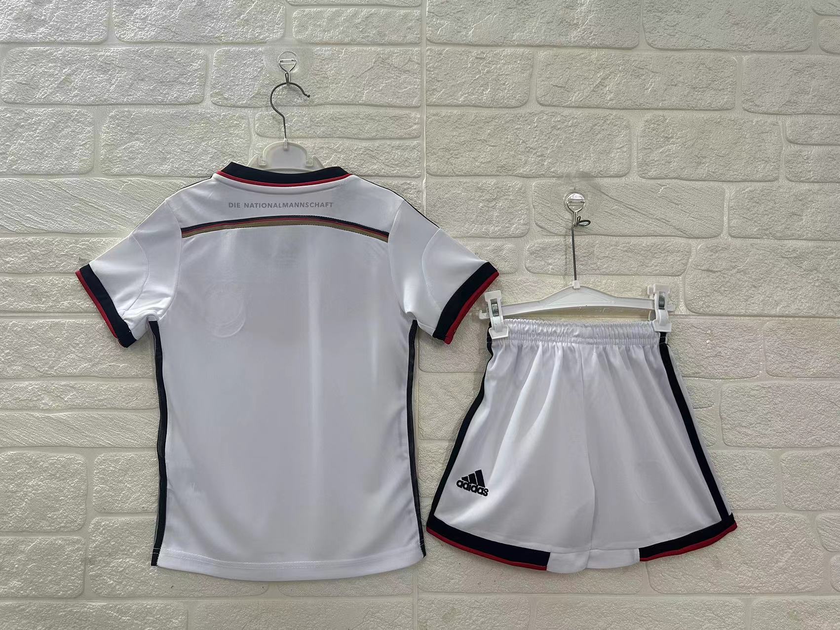 Germany Home Retro Kids Suit 2014/15